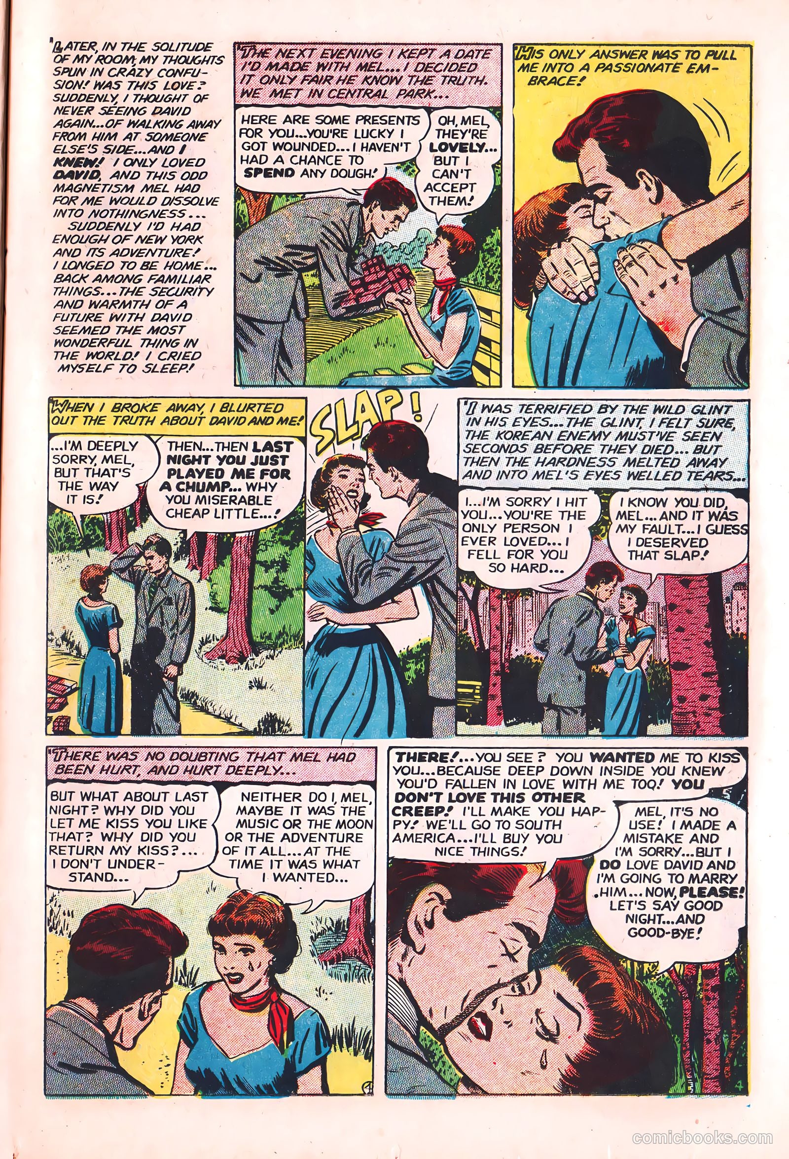 Young Romance #74 (1953) — page 16 of 37
