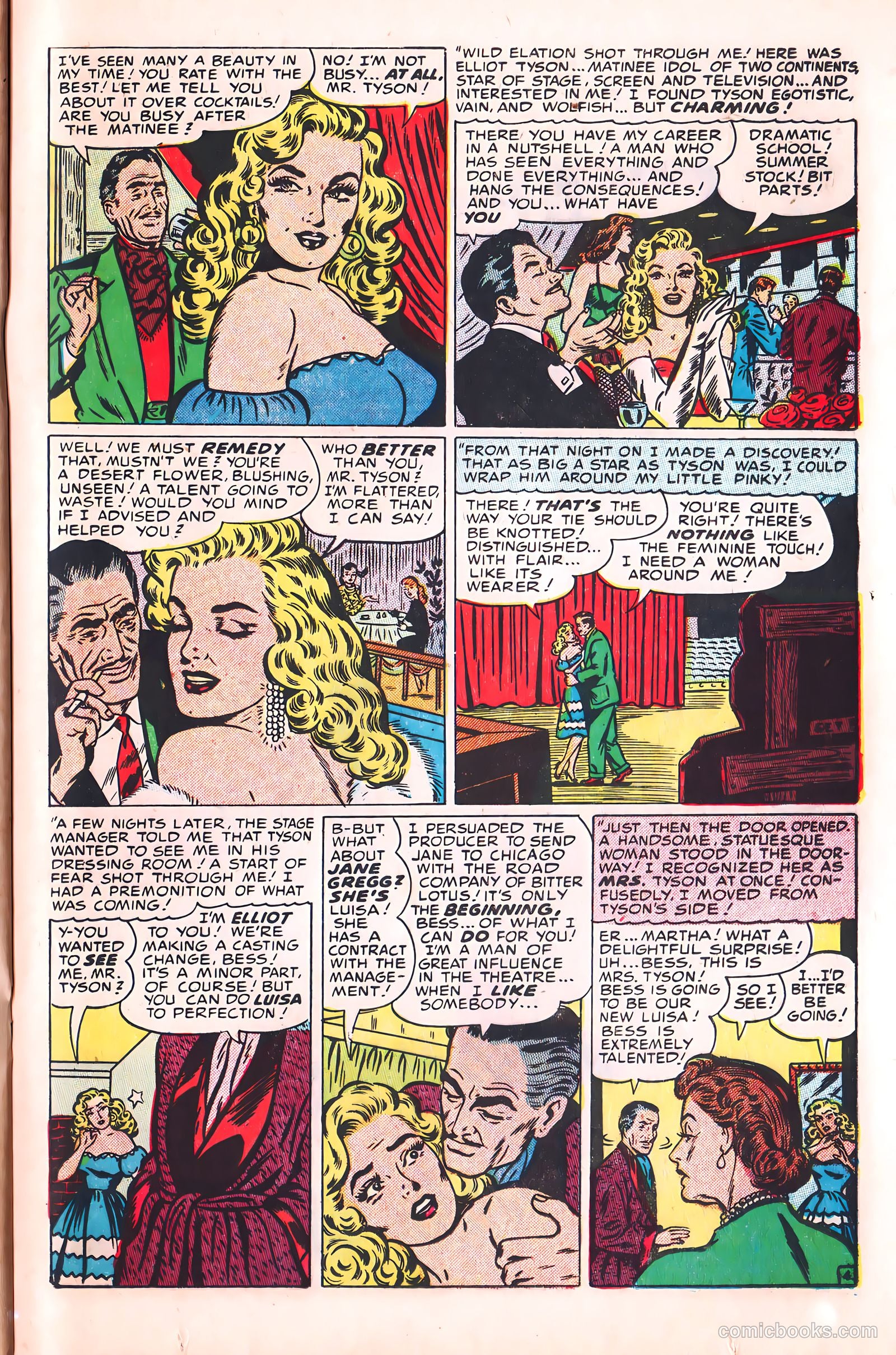 Young Romance #74 (1953) — page 22 of 37