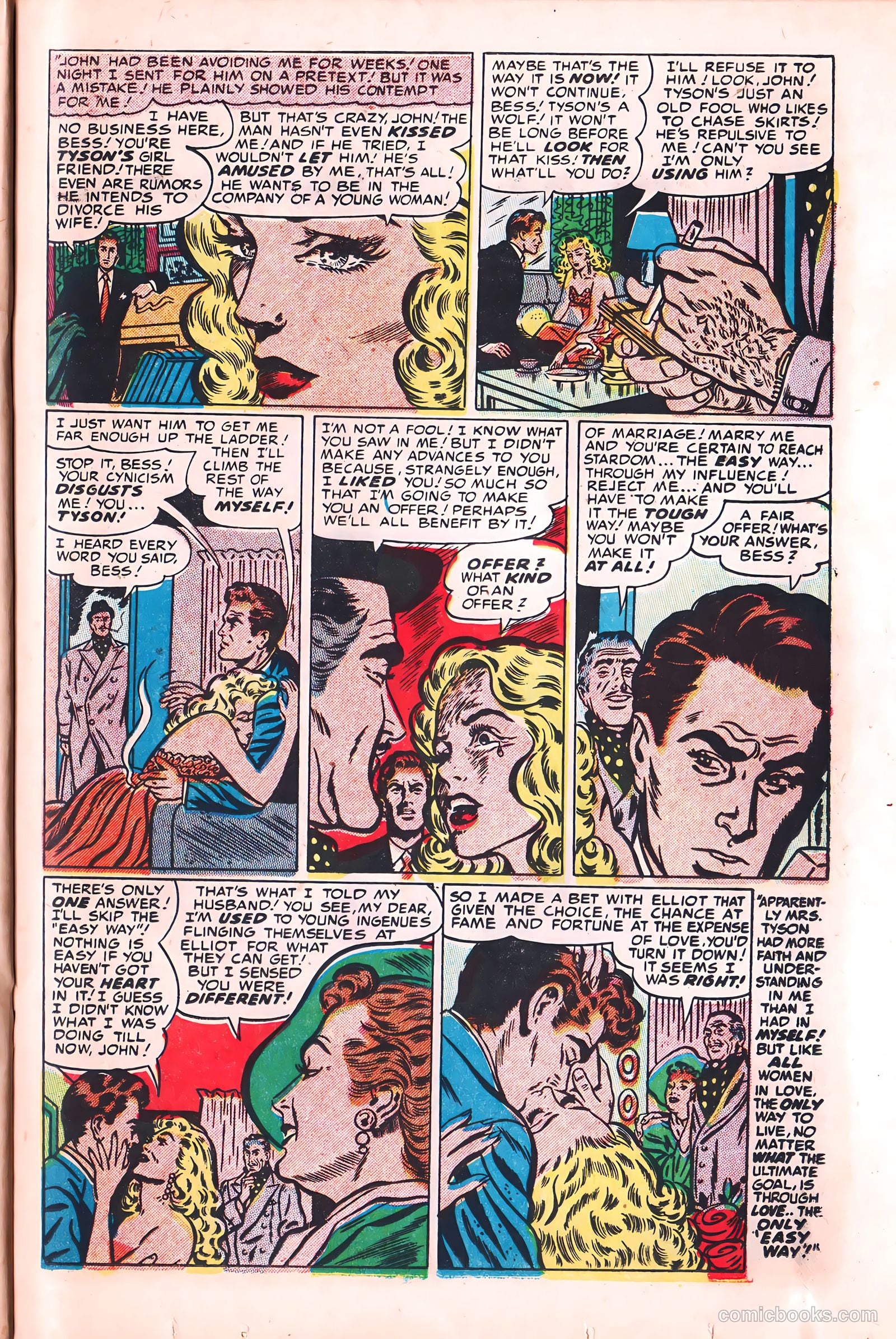Young Romance #74 (1953) — page 24 of 37
