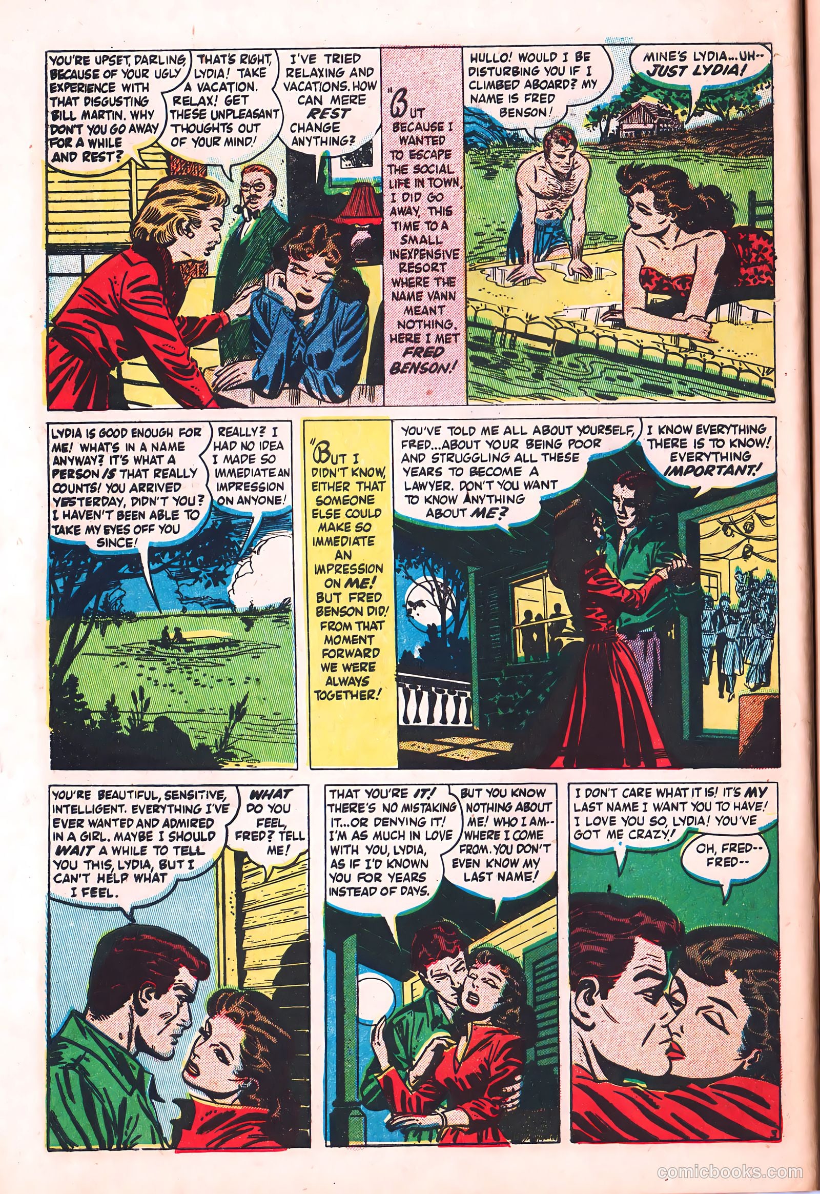 Young Romance #74 (1953) — page 31 of 37