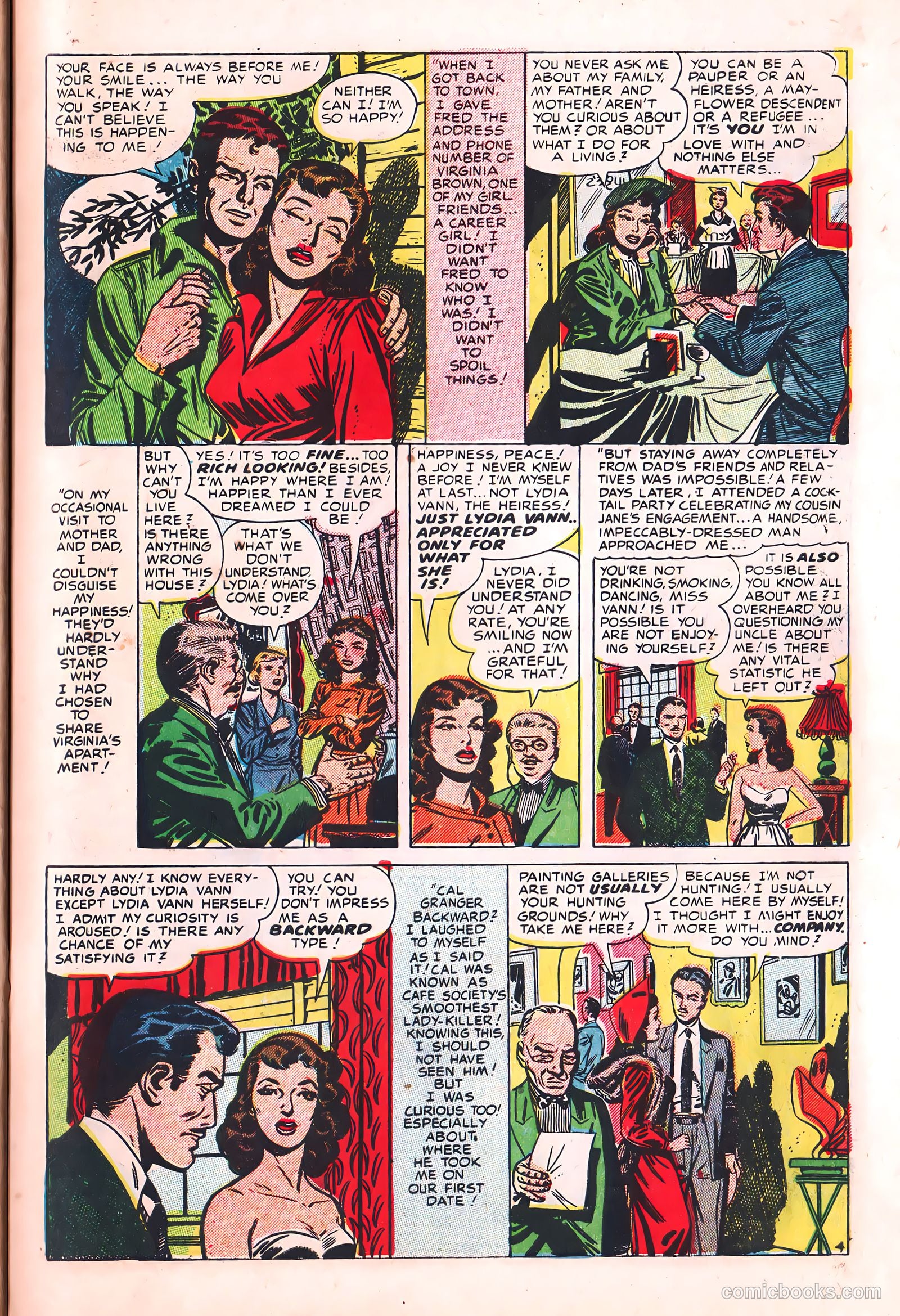 Young Romance #74 (1953) — page 32 of 37
