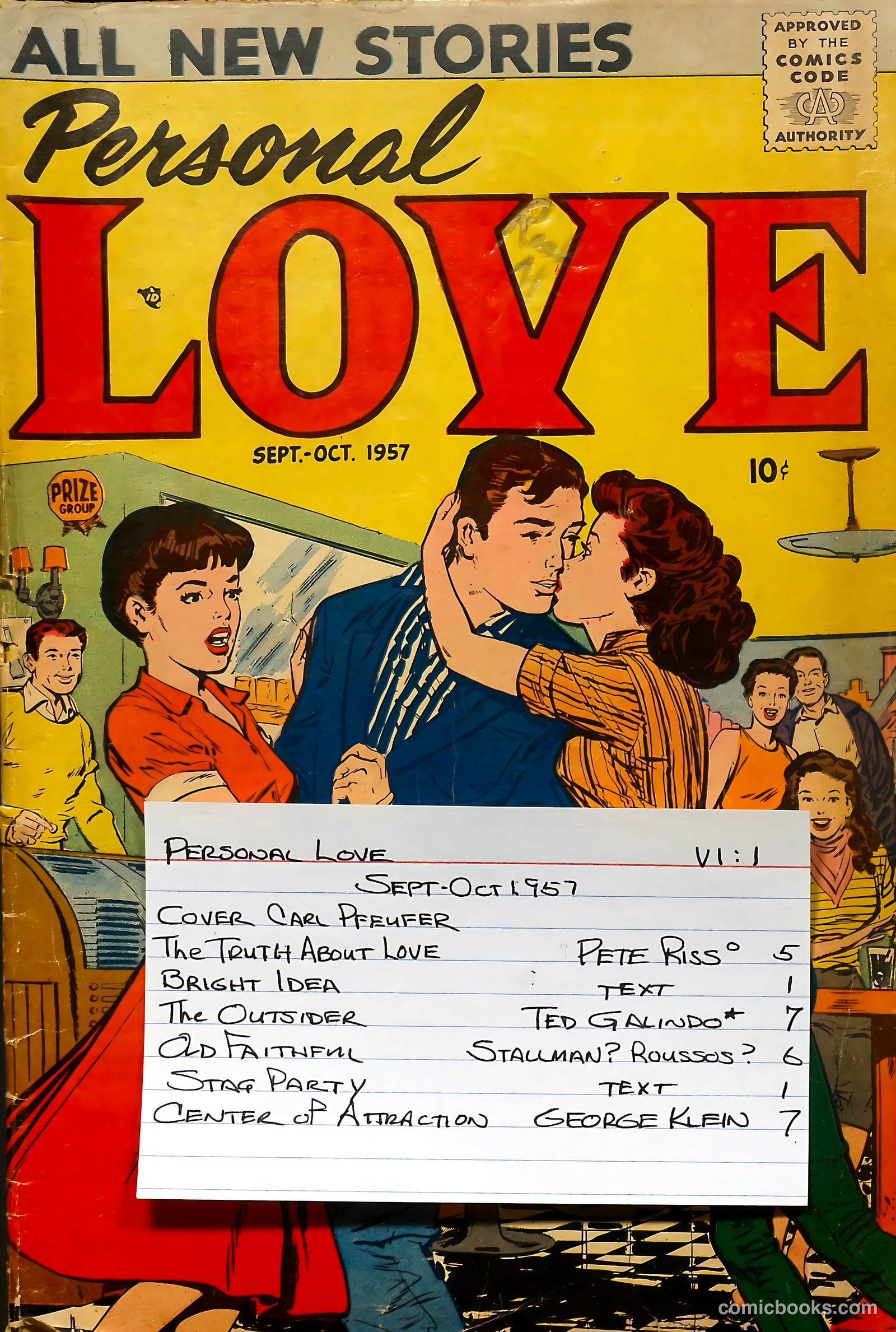 Personal Love v1 #1 — page 37 of 37