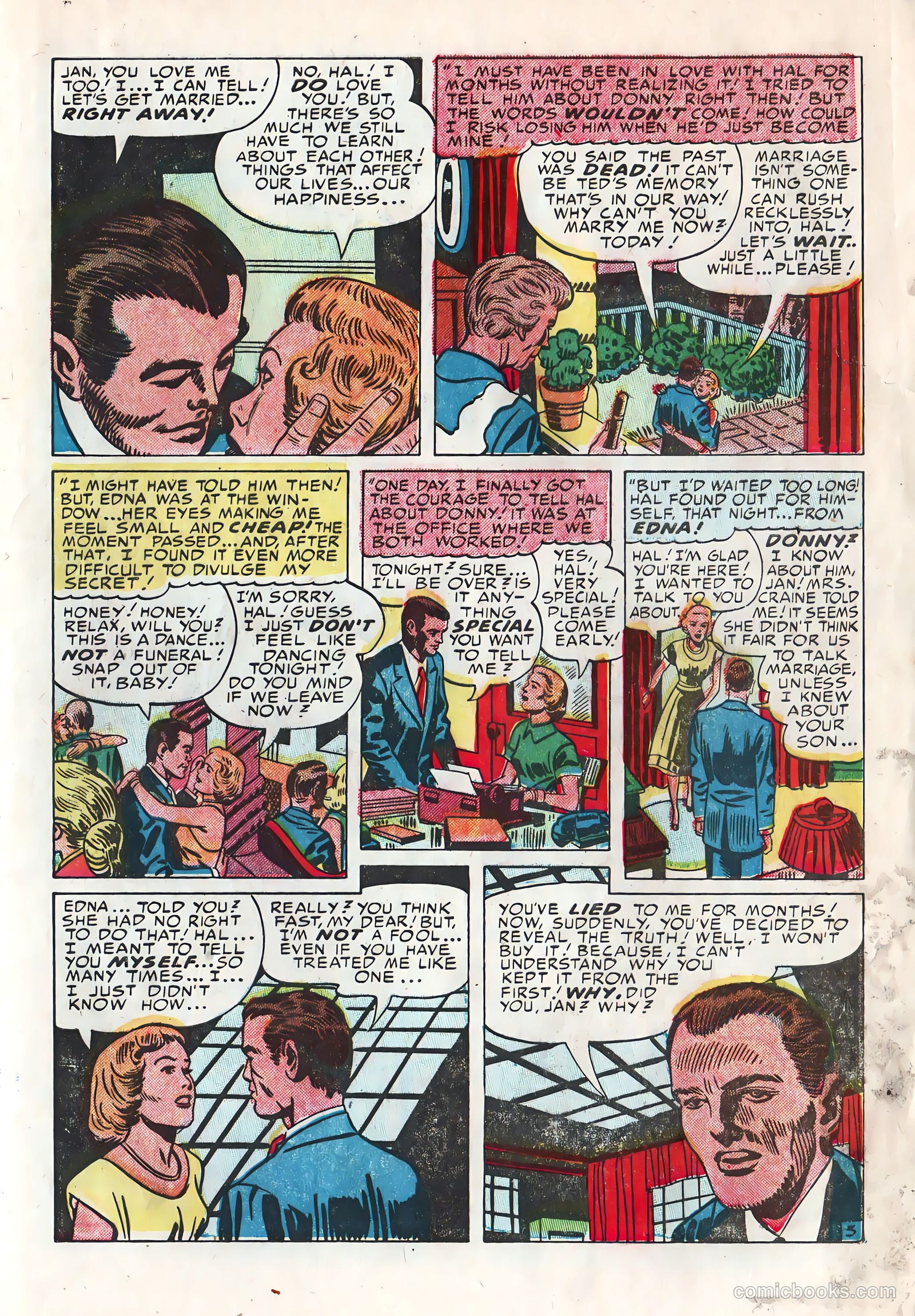 Young Brides #6 (1952) — page 5 of 36