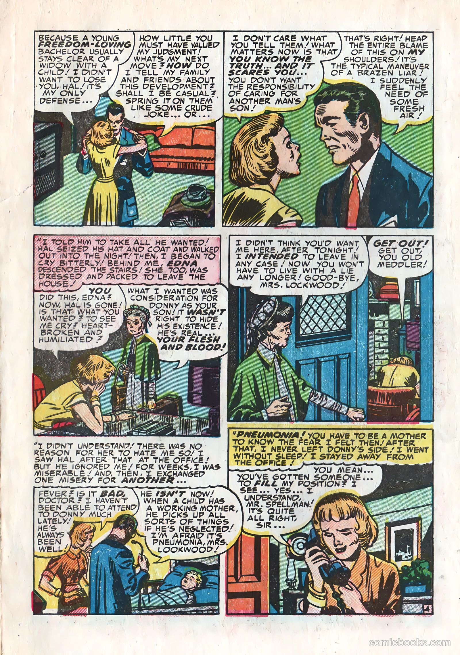 Young Brides #6 (1952) — page 6 of 36