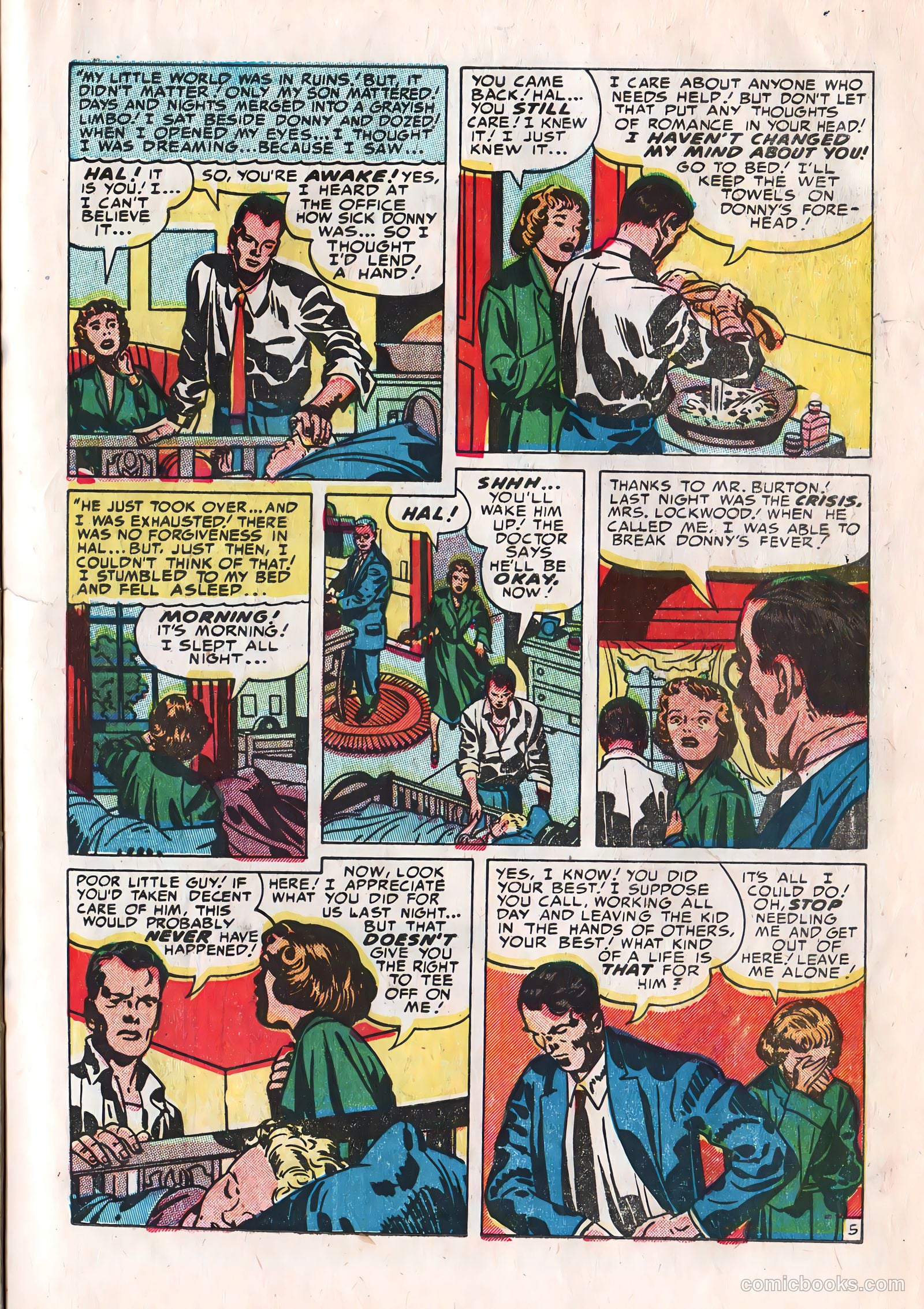 Young Brides #6 (1952) — page 7 of 36