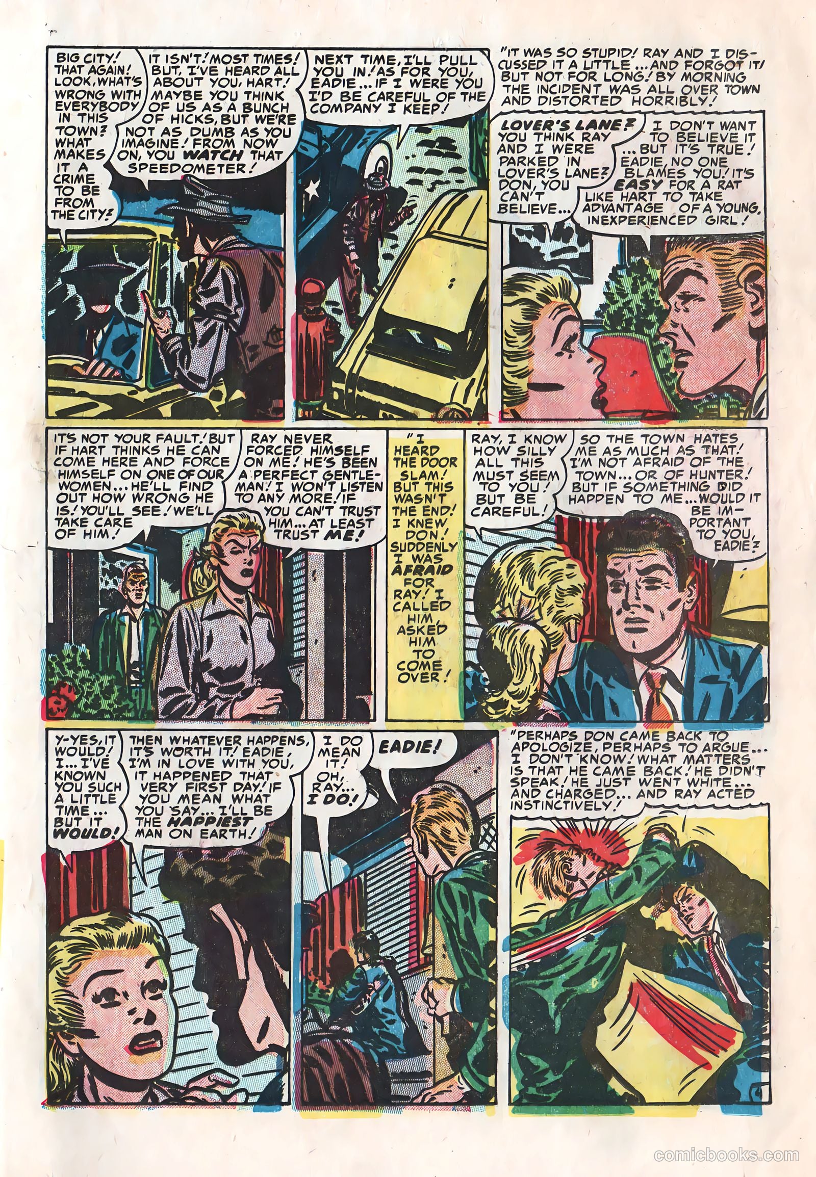 Young Brides #6 (1952) — page 13 of 36