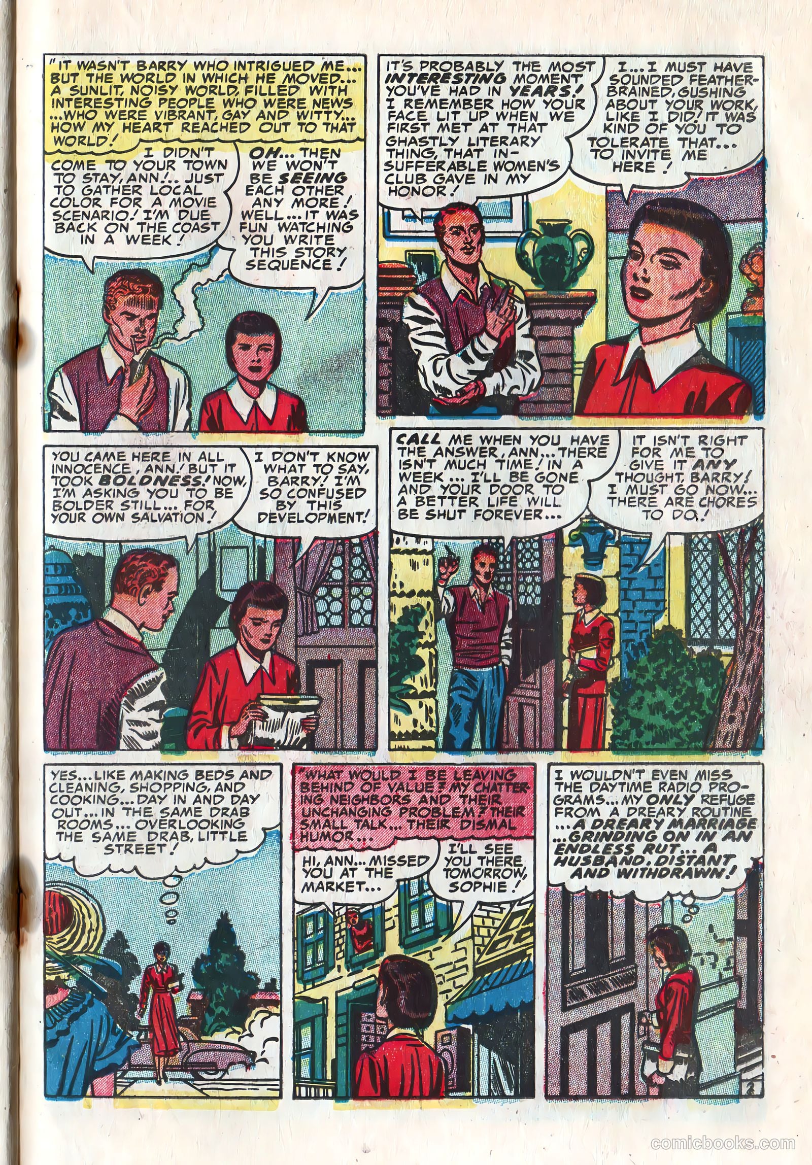 Young Brides #6 (1952) — page 19 of 36
