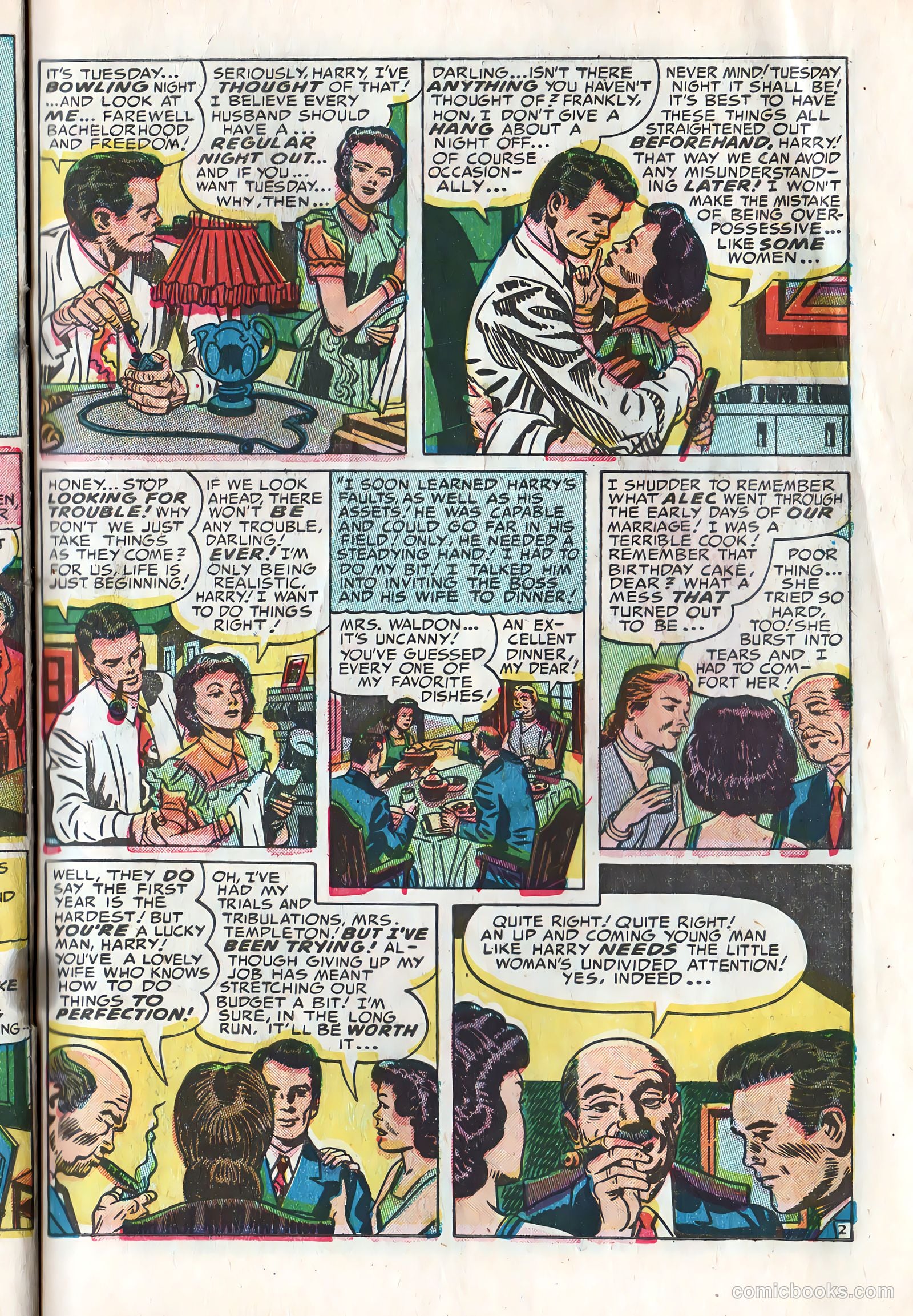 Young Brides #6 (1952) — page 25 of 36