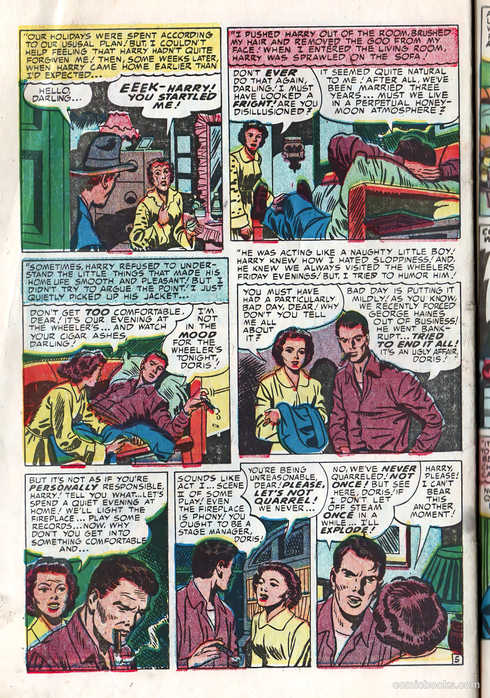 Young Brides #6 (1952) — page 28 of 36
