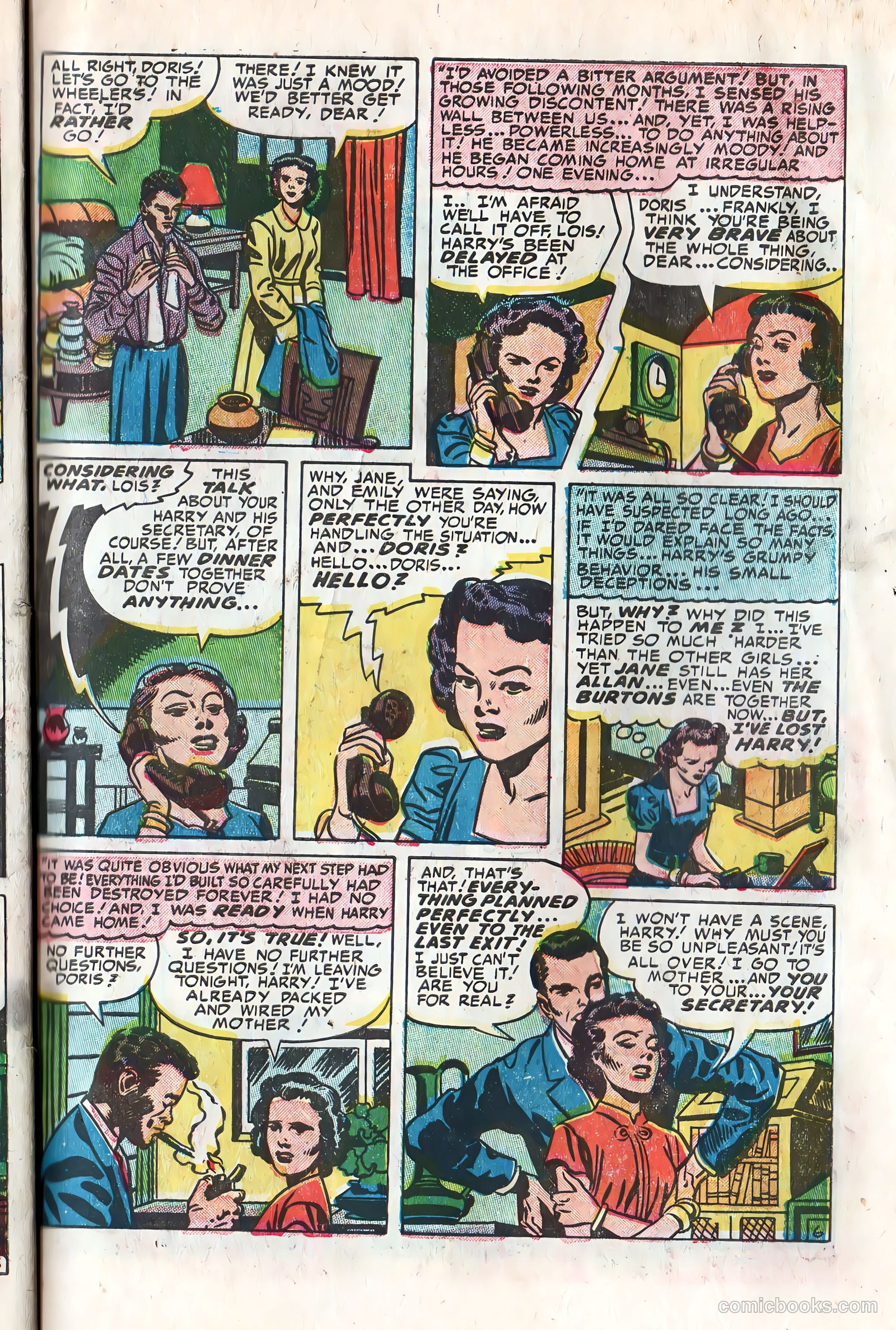 Young Brides #6 (1952) — page 29 of 36