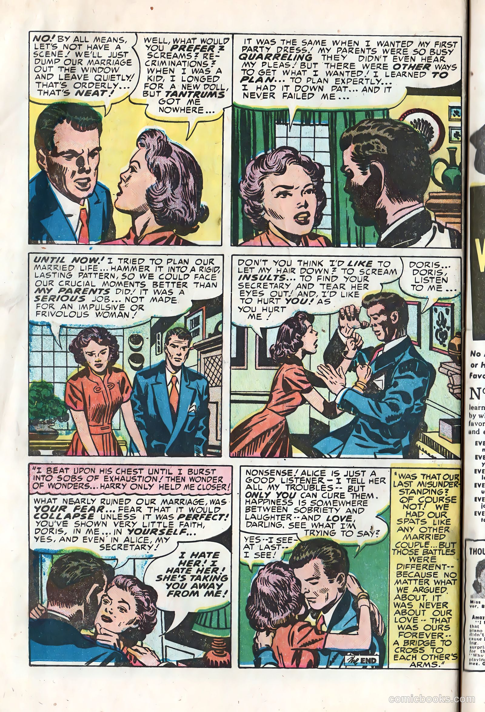 Young Brides #6 (1952) — page 30 of 36