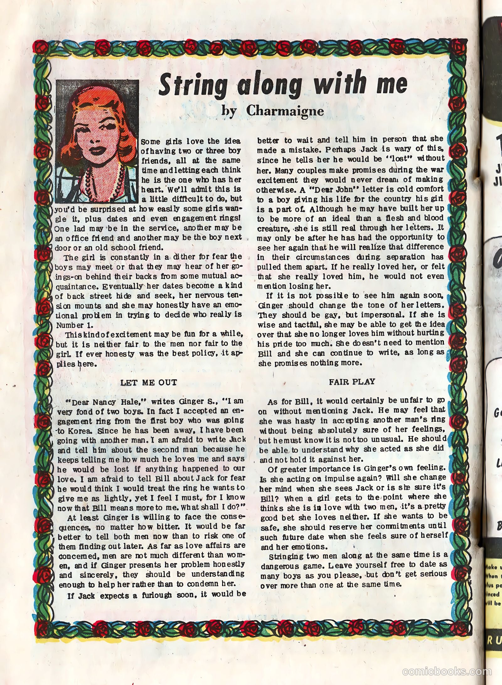 Young Brides #6 (1952) — page 32 of 36