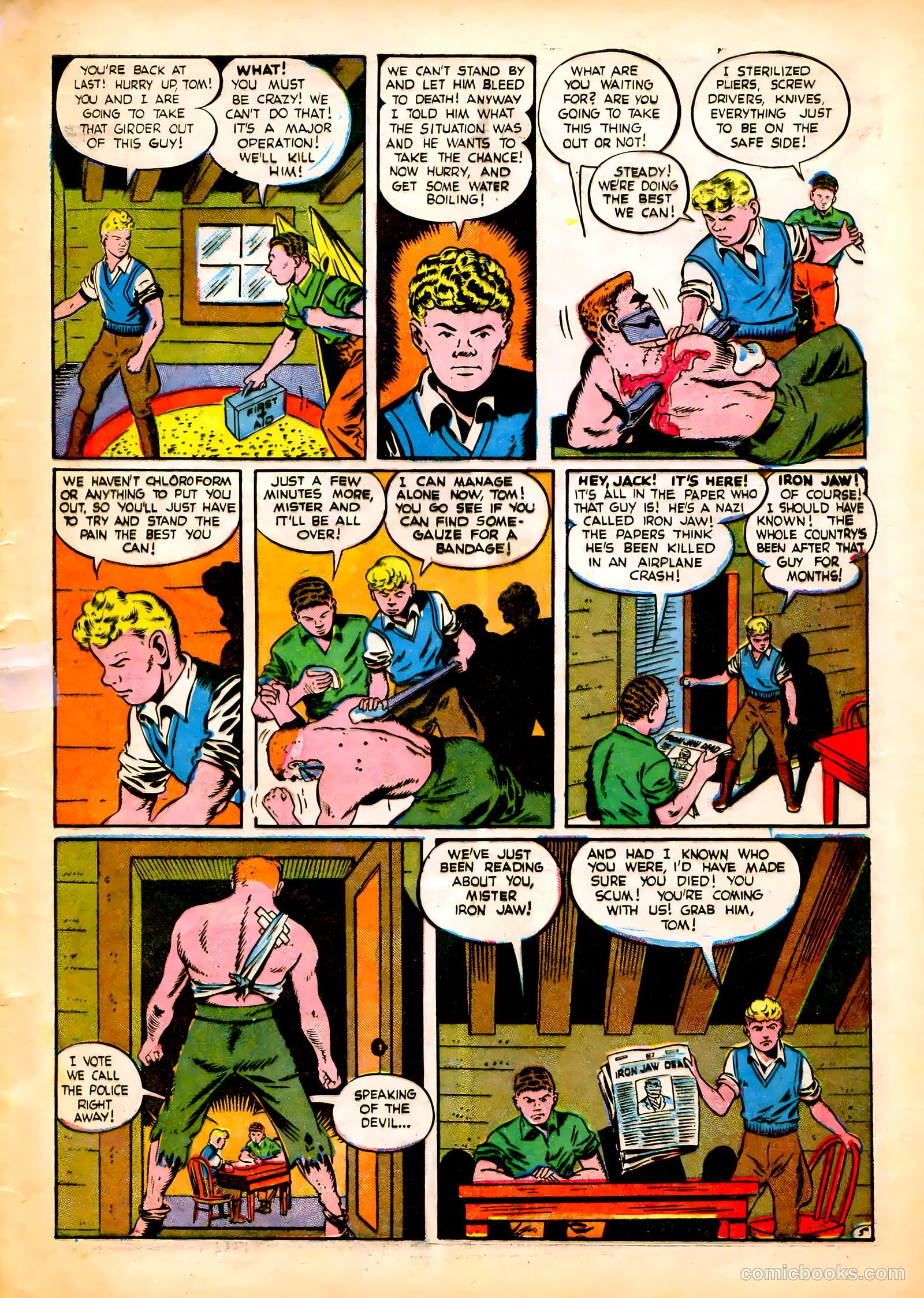 Boy Comics #10 (1950) — page 9 of 68