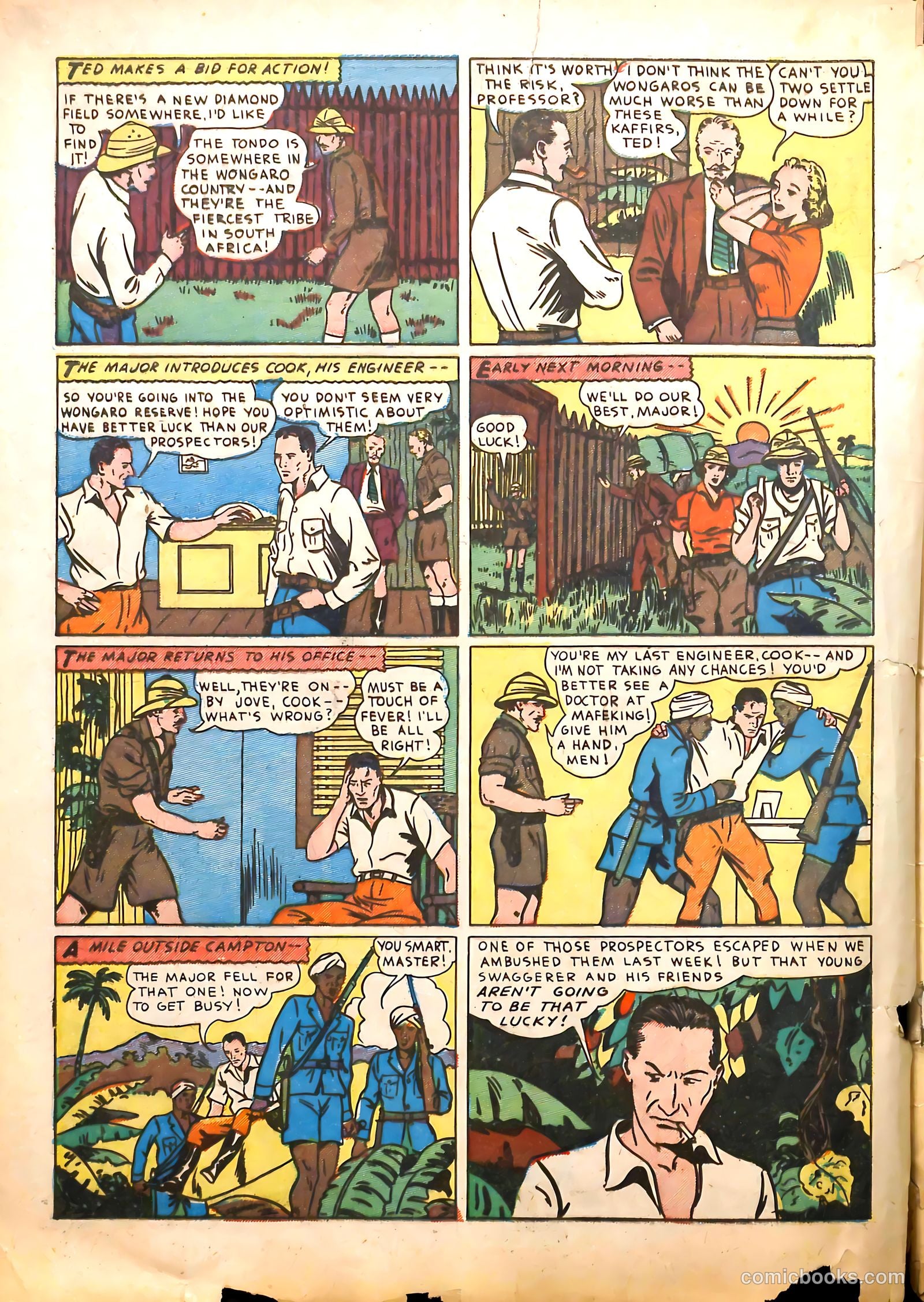 Exciting Comics #7 (1940) — page 4 of 68