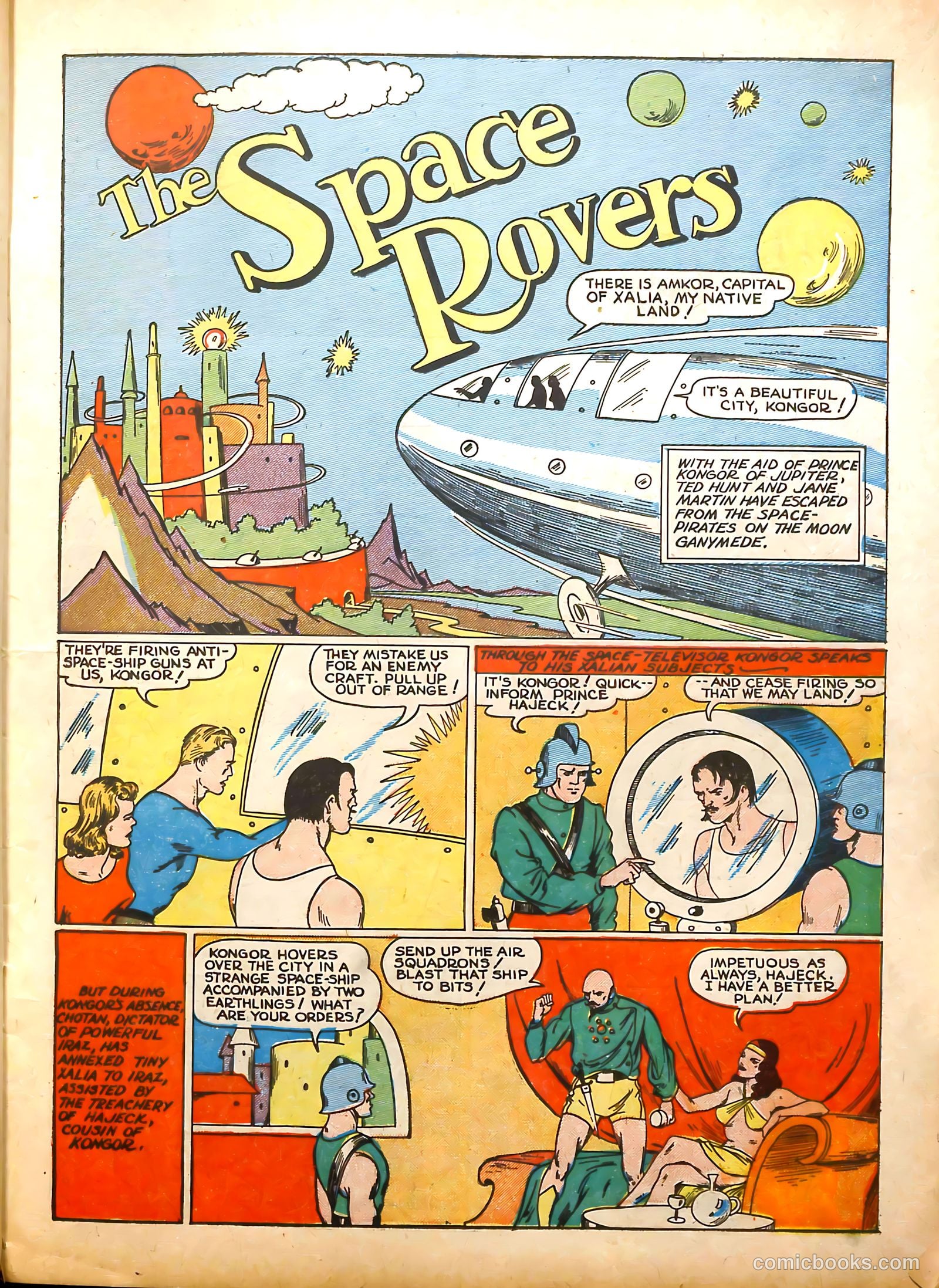 Exciting Comics #7 (1940) — page 11 of 68