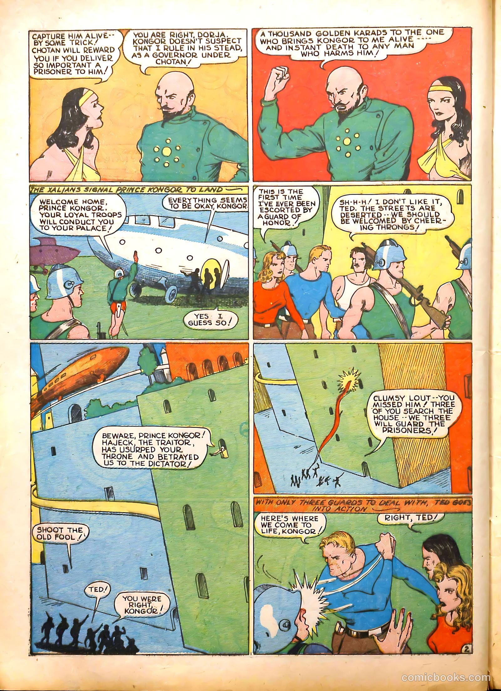 Exciting Comics #7 (1940) — page 12 of 68