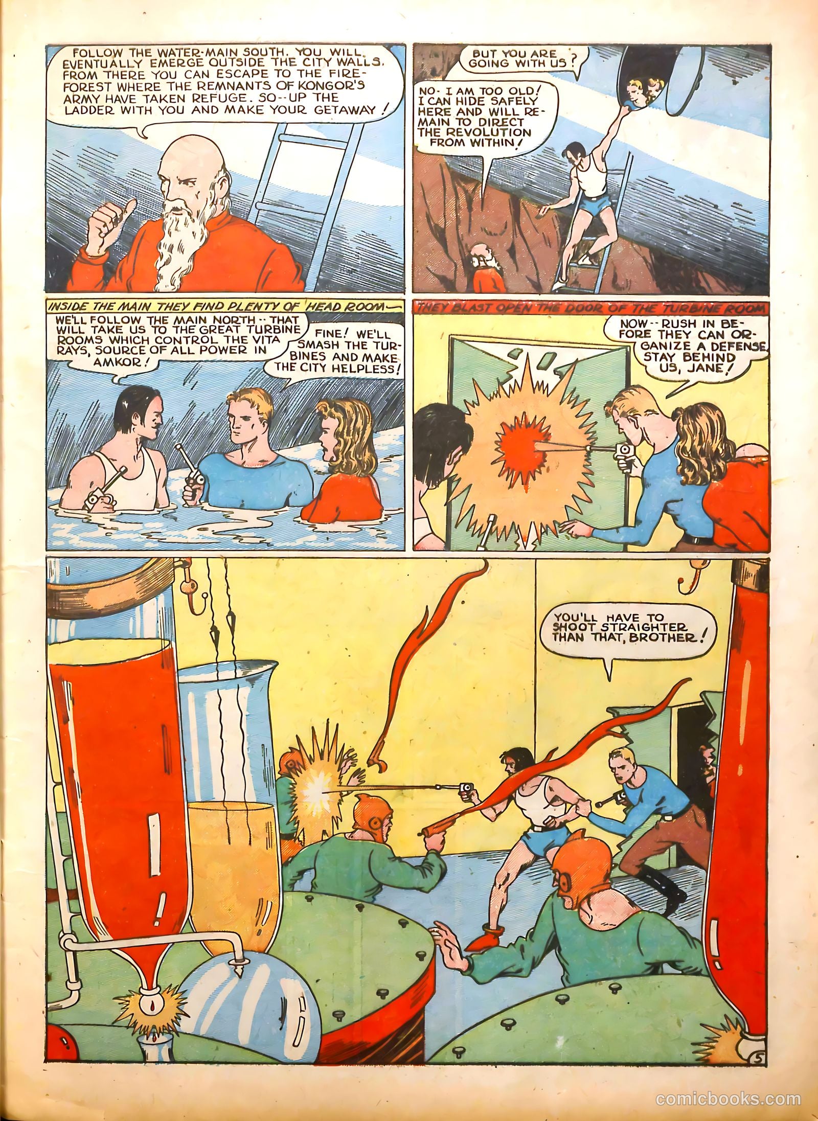Exciting Comics #7 (1940) — page 15 of 68