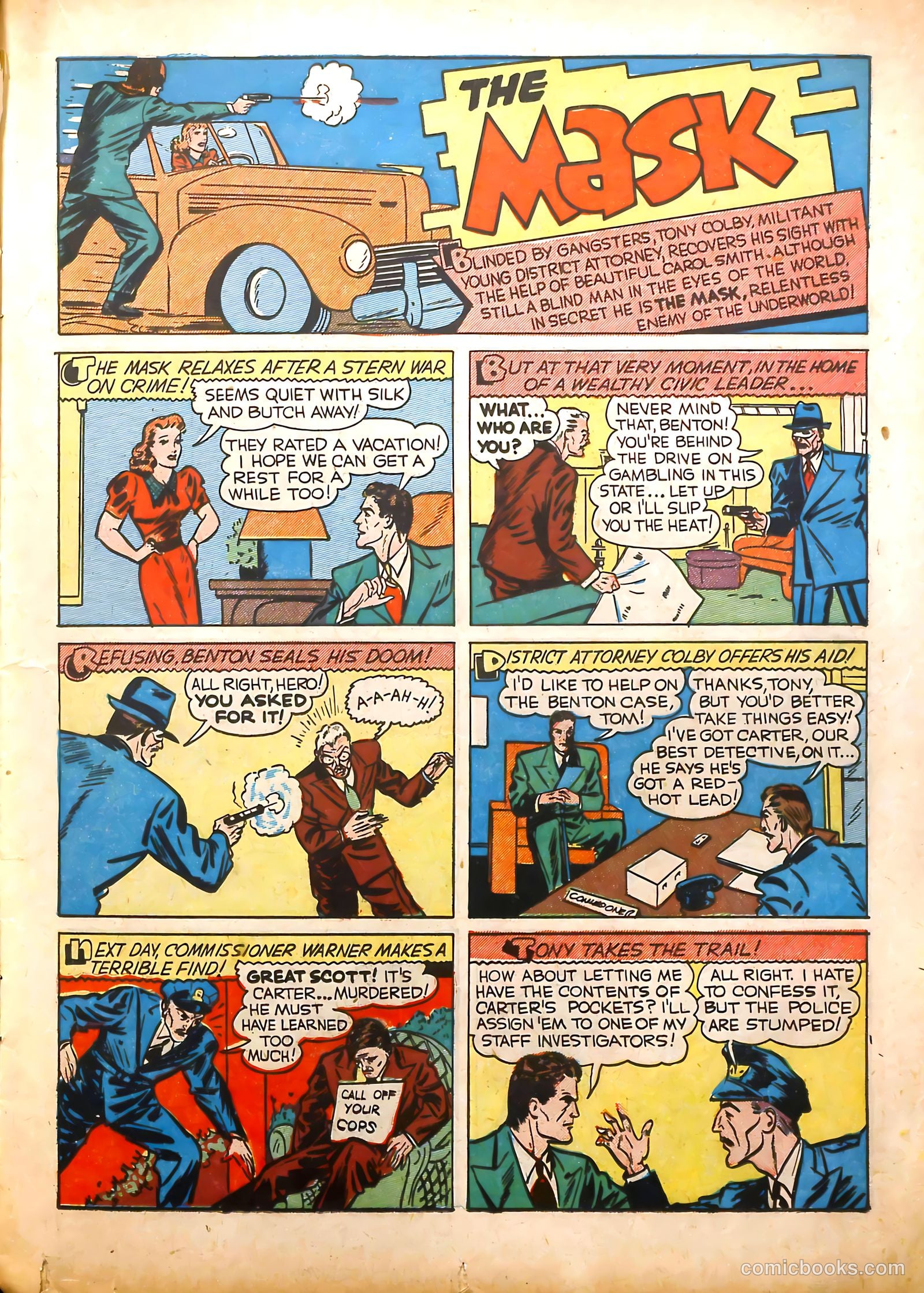 Exciting Comics #7 (1940) — page 21 of 68