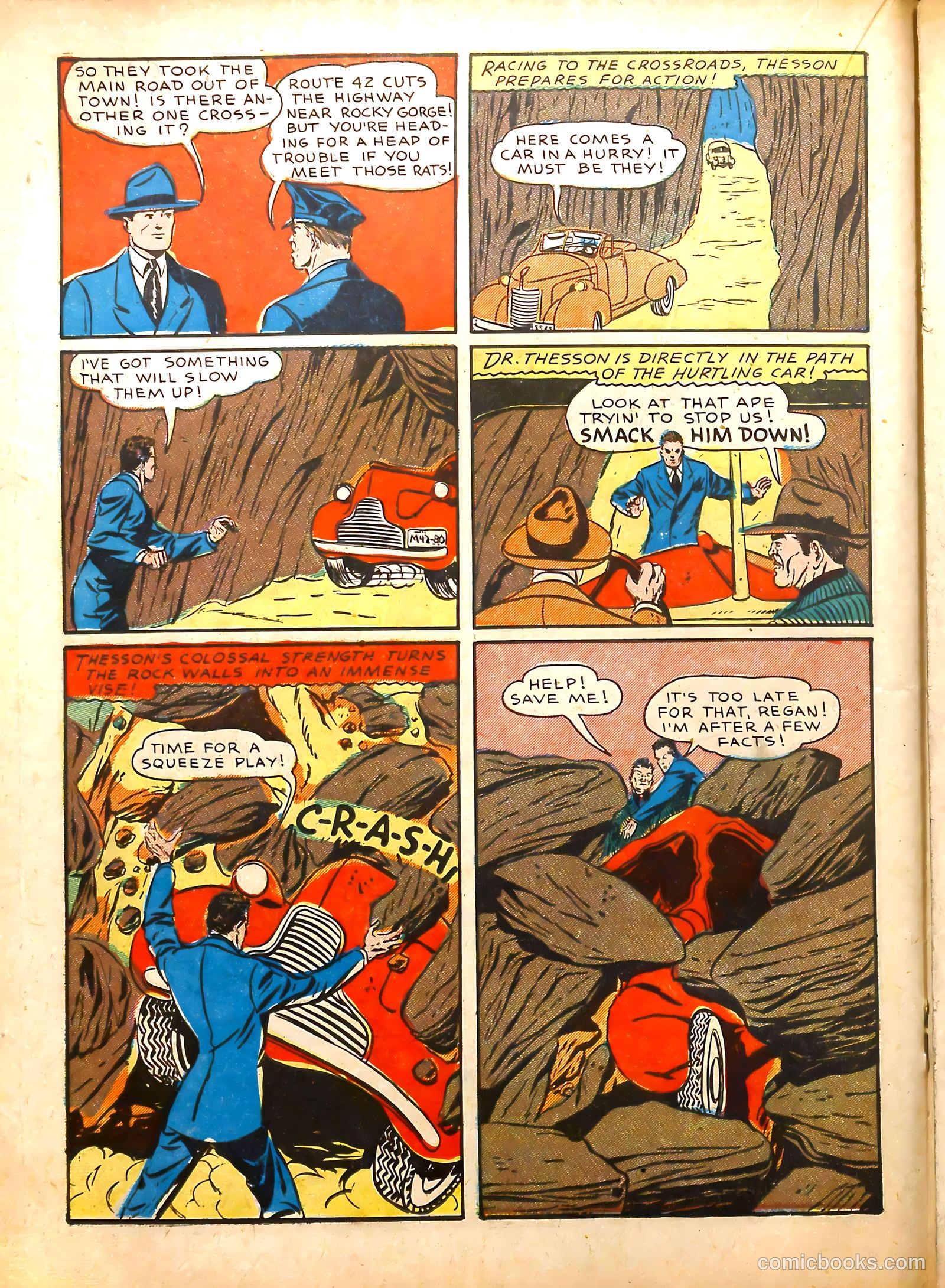 Exciting Comics #7 (1940) — page 32 of 68