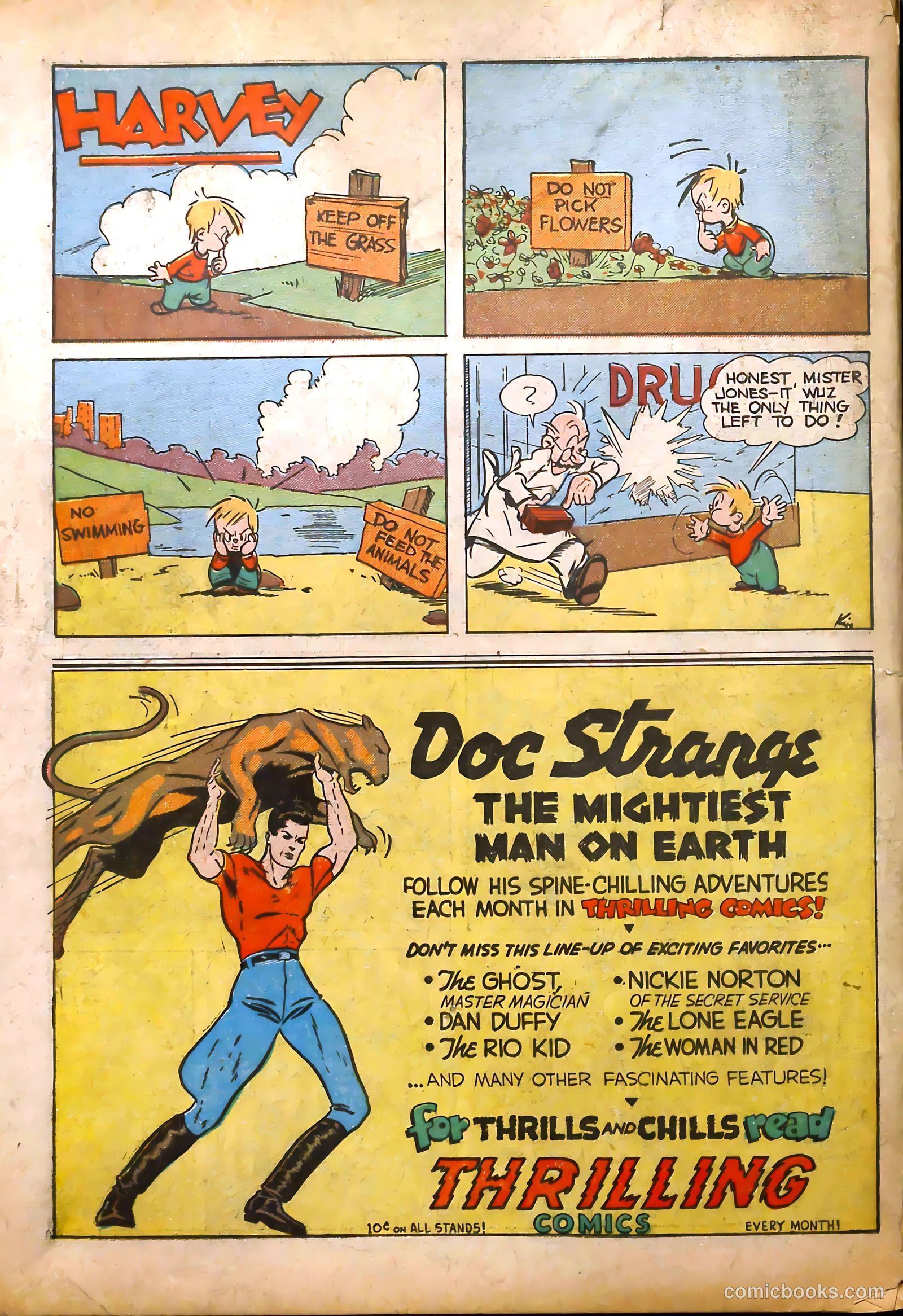 Exciting Comics #7 (1940) — page 66 of 68