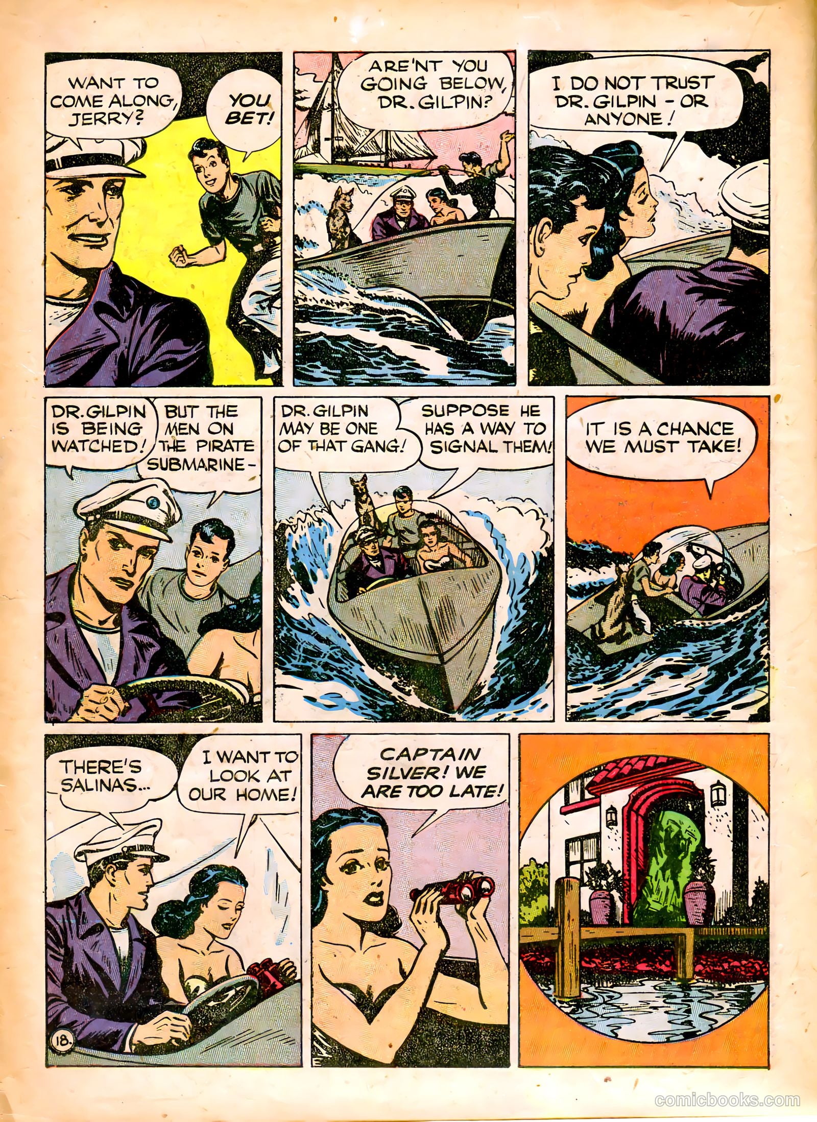 Captain Silver's Log of the Sea Hound #1 (1945) — page 20 of 52
