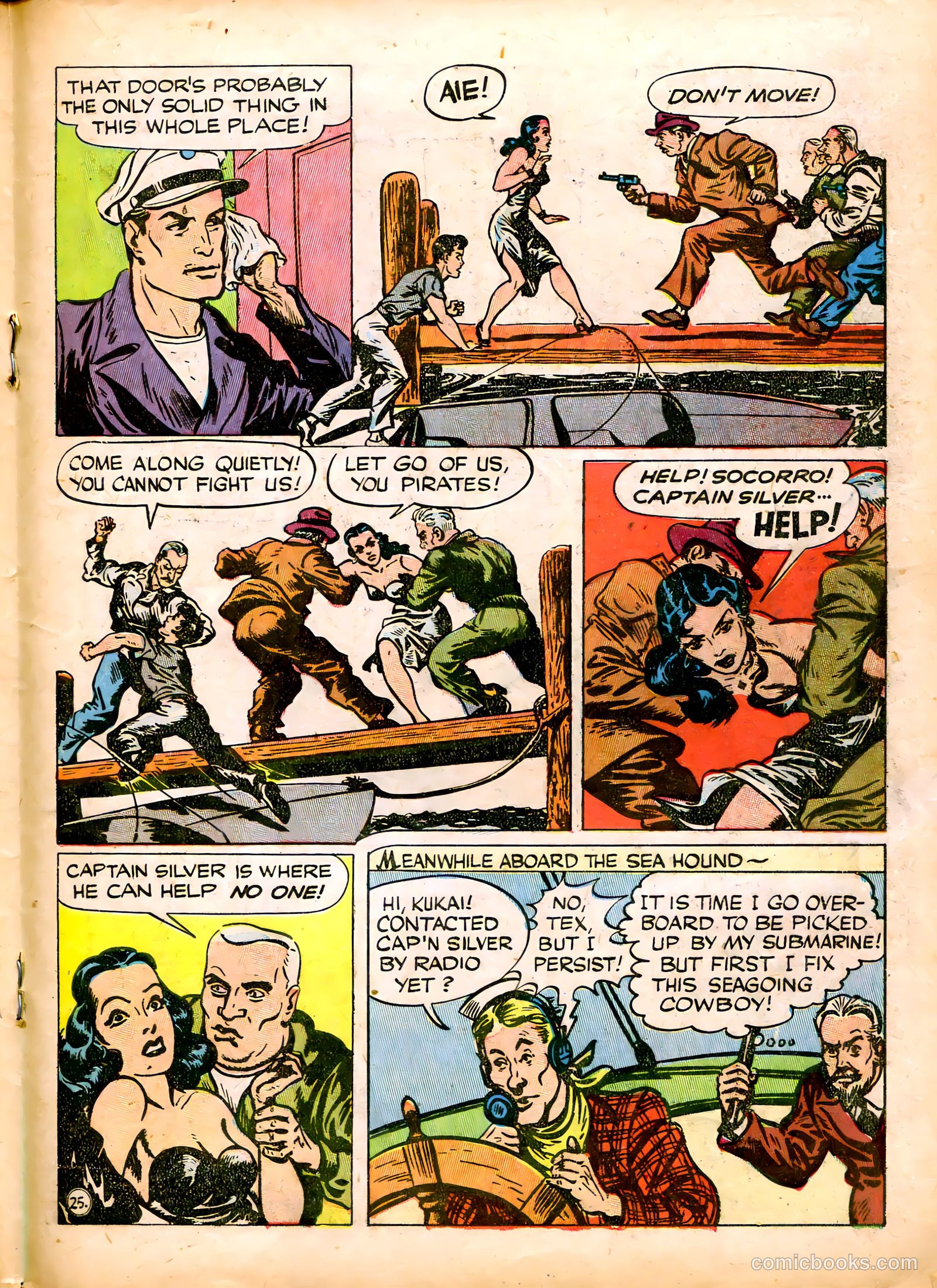 Captain Silver's Log of the Sea Hound #1 (1945) — page 27 of 52
