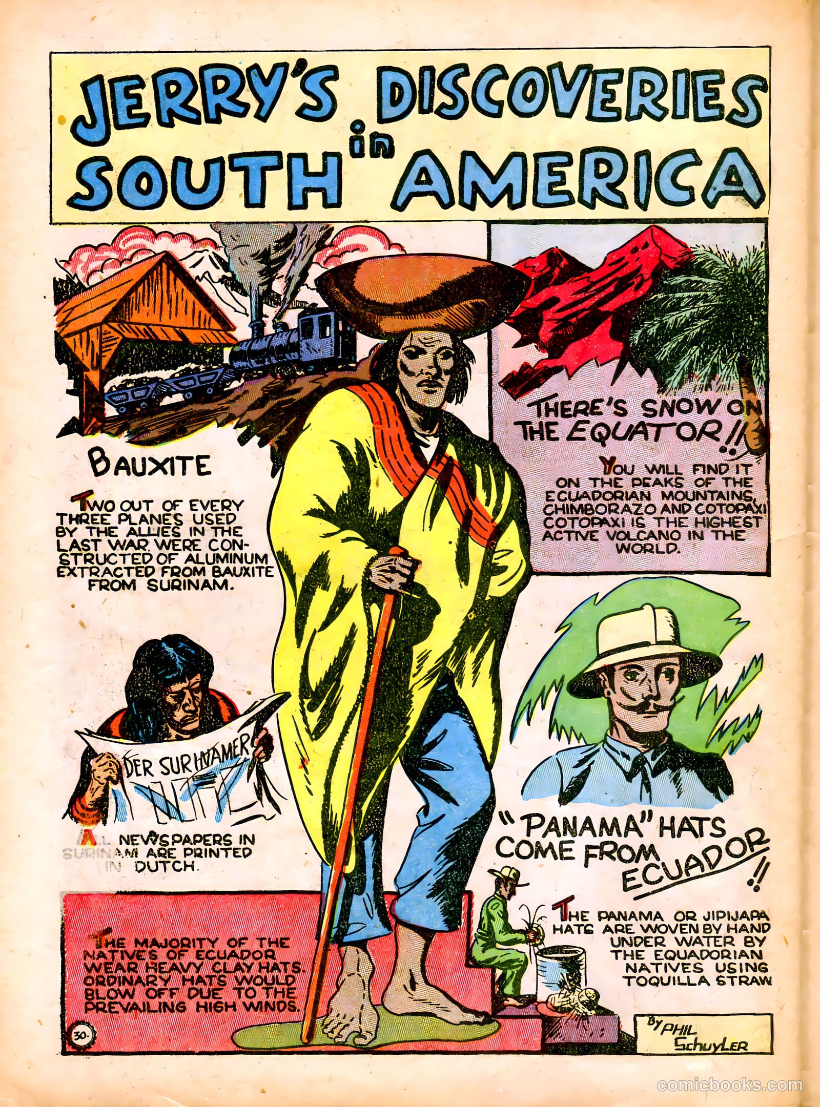 Captain Silver's Log of the Sea Hound #1 (1945) — page 32 of 52