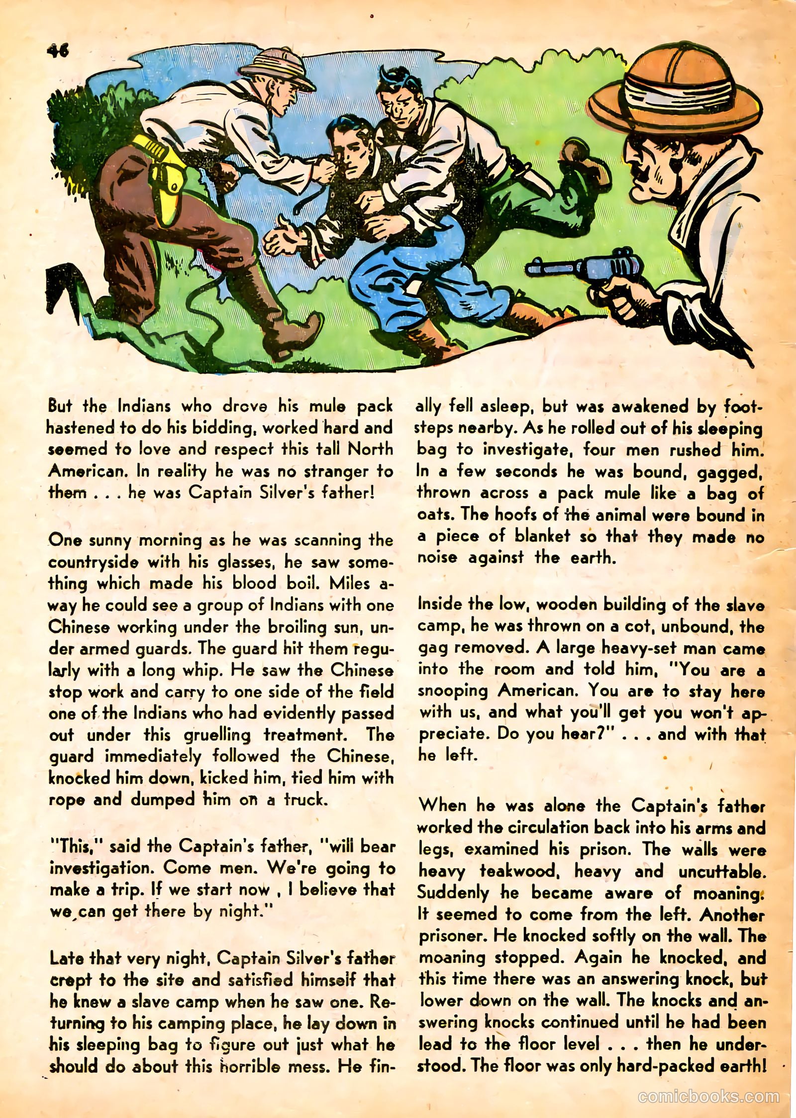 Captain Silver's Log of the Sea Hound #1 (1945) — page 48 of 52