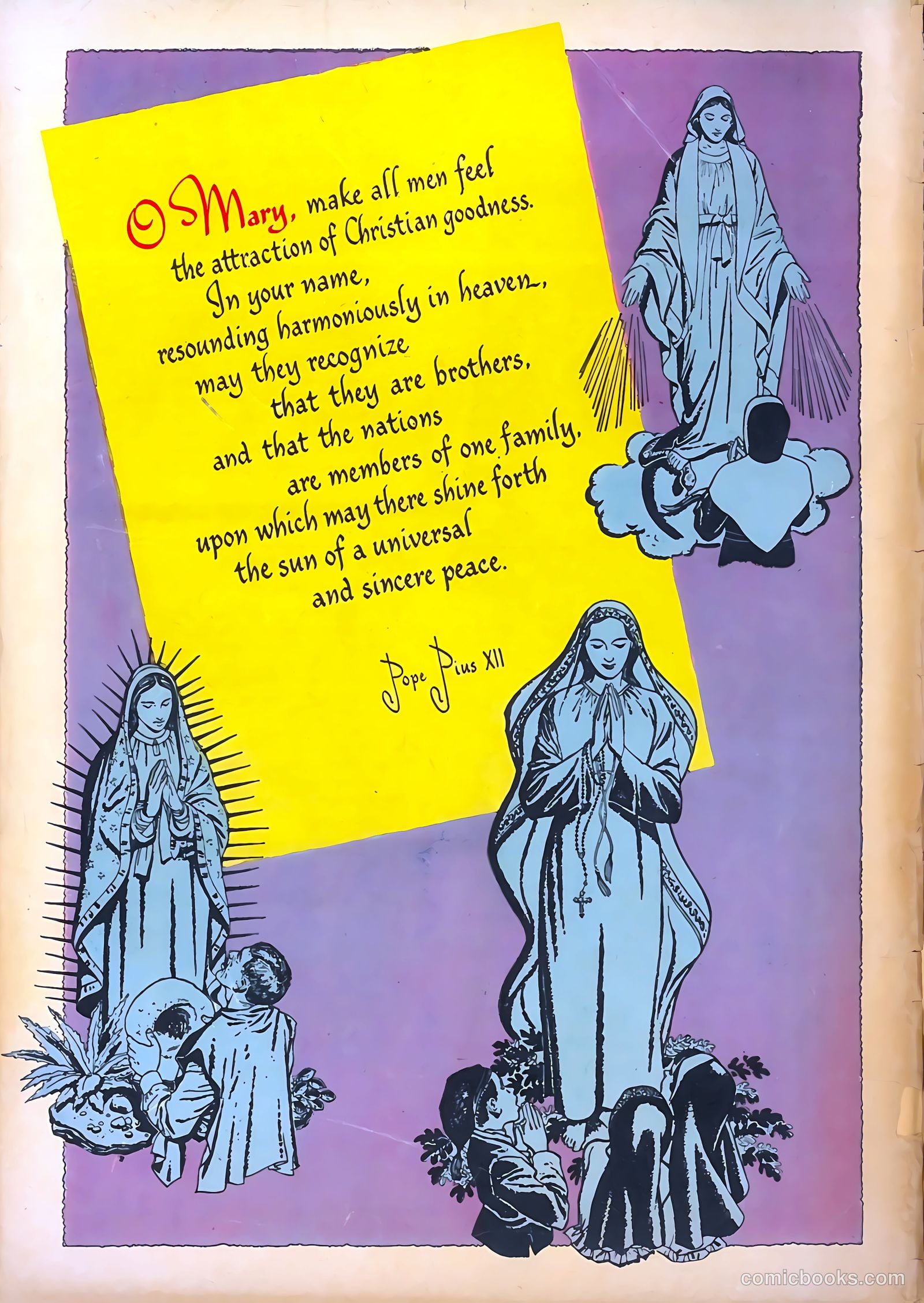 Behold the Handmaid #1 (1954) — page 52 of 52