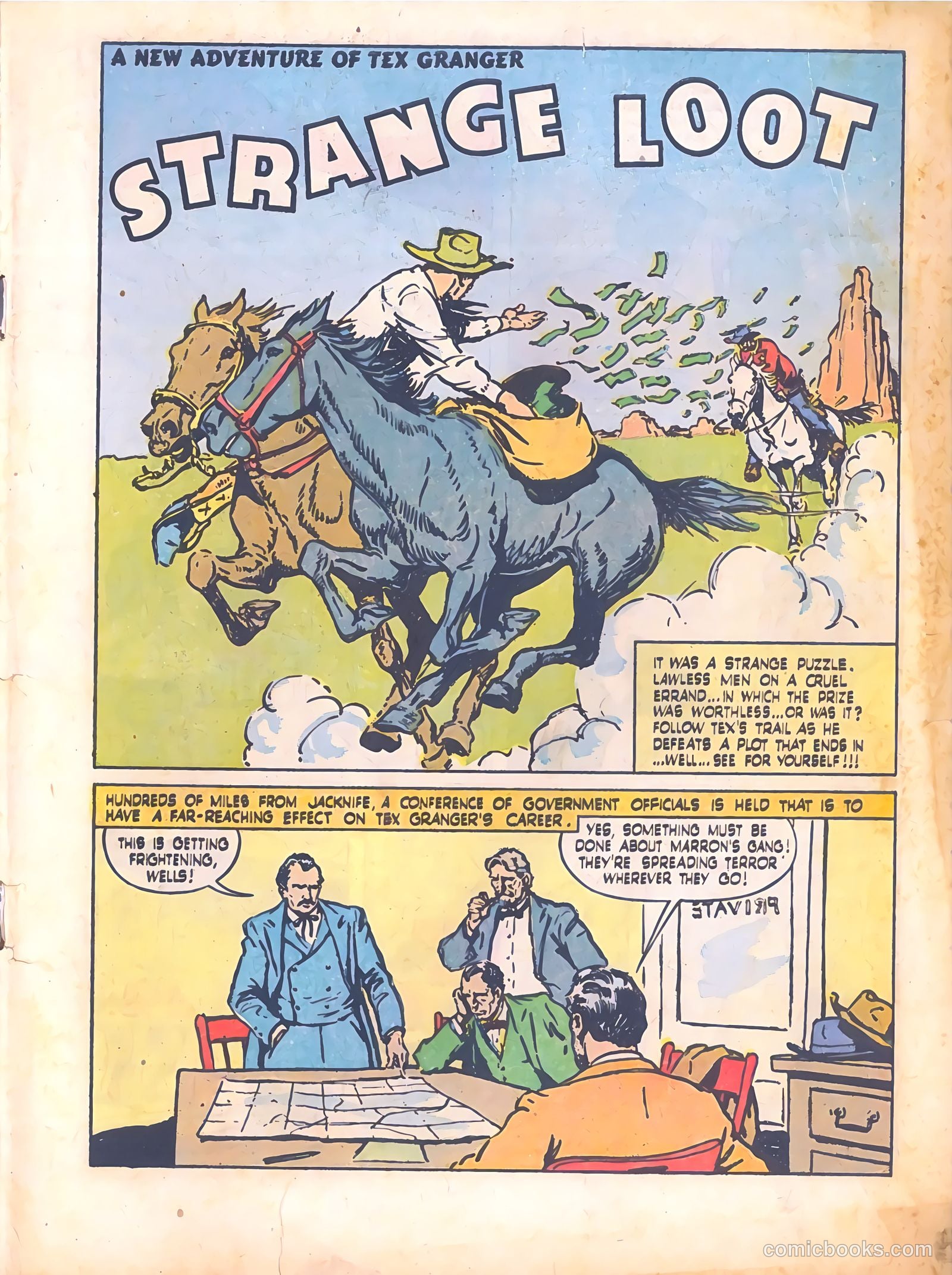 Tex Granger #24 — page 3 of 36
