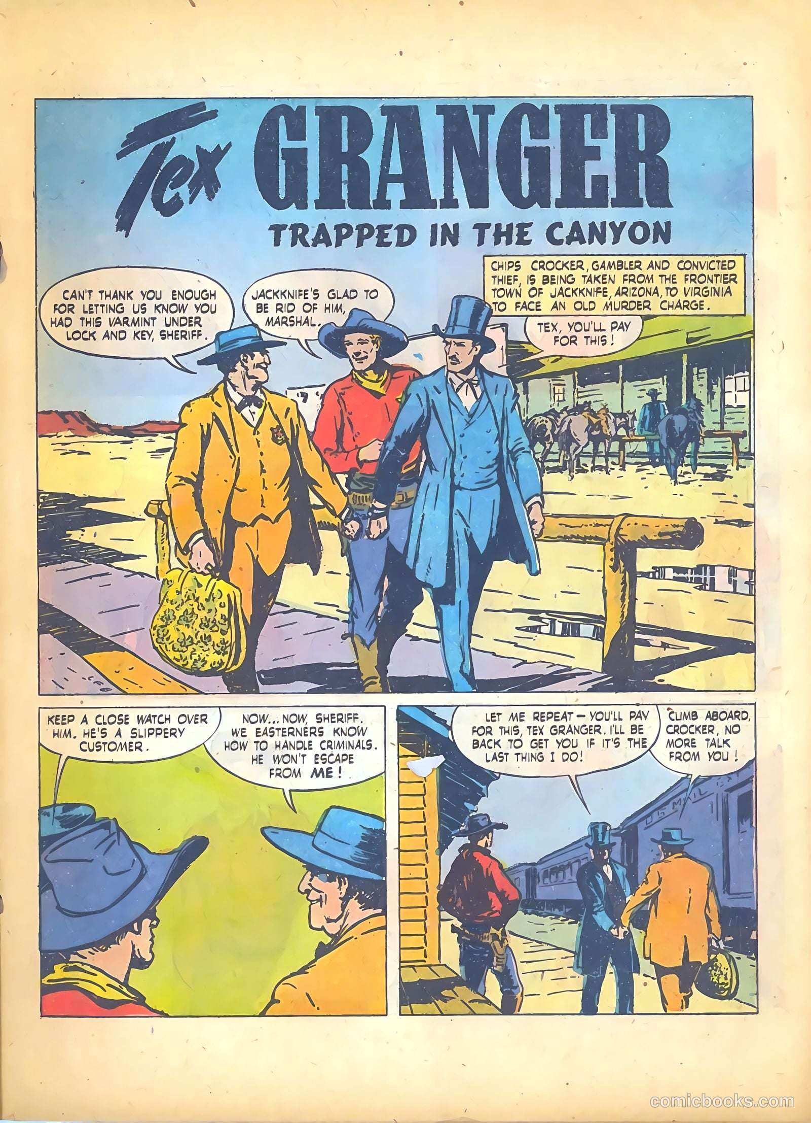 Tex Granger #21 — page 16 of 37