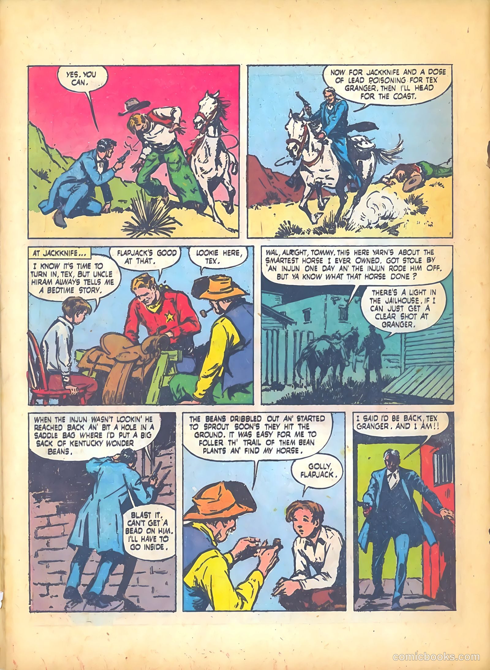 Tex Granger #21 — page 21 of 37