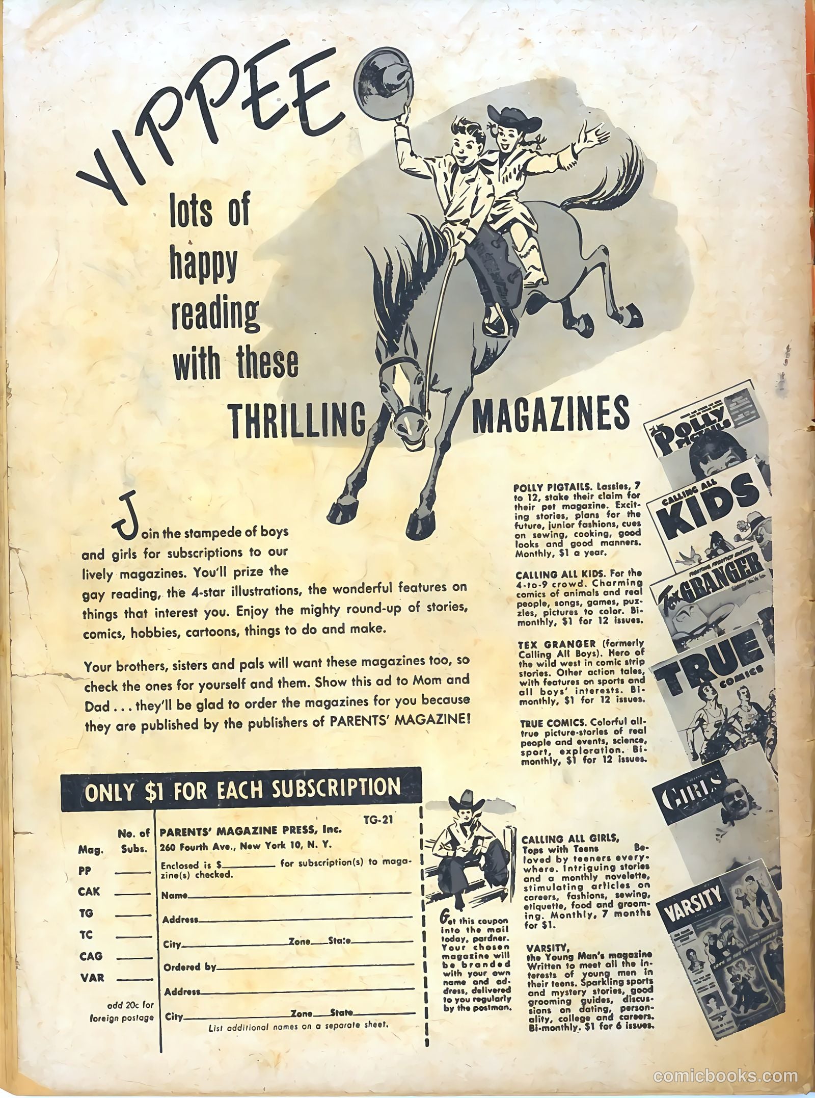 Tex Granger #21 — page 37 of 37