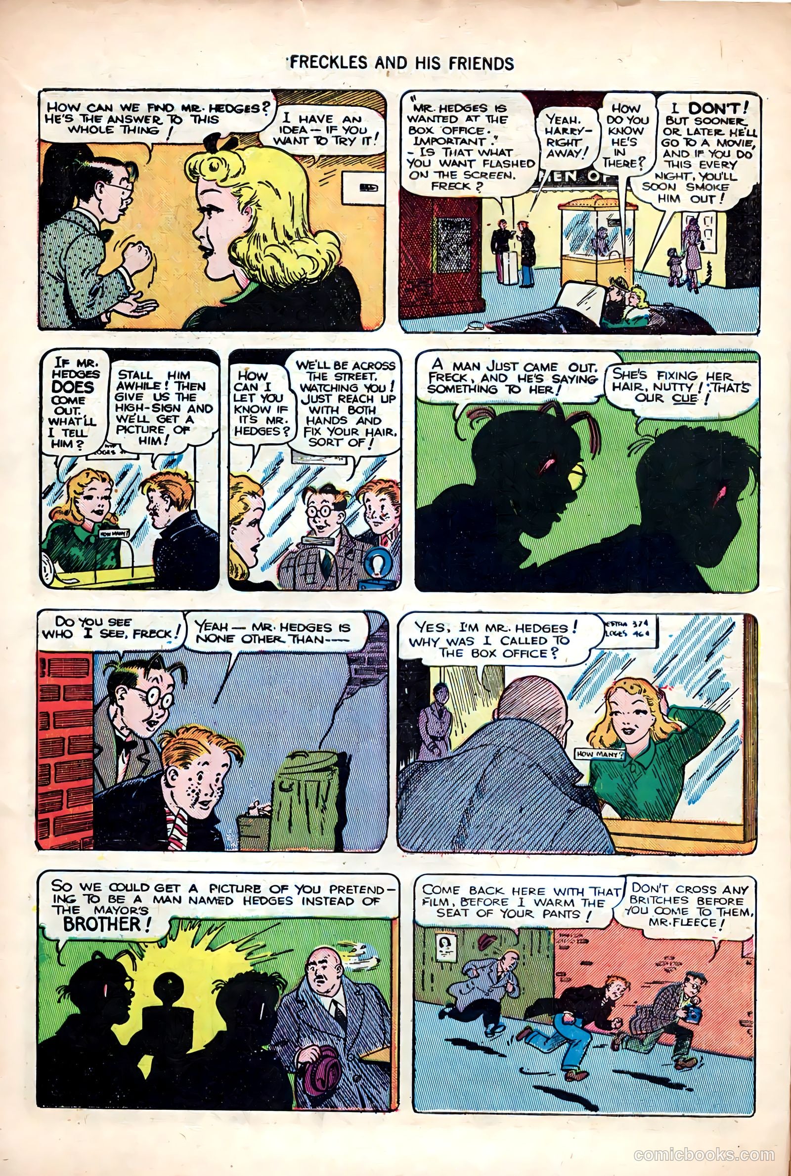 Freckles and His Friends #9 (1949) — page 12 of 52