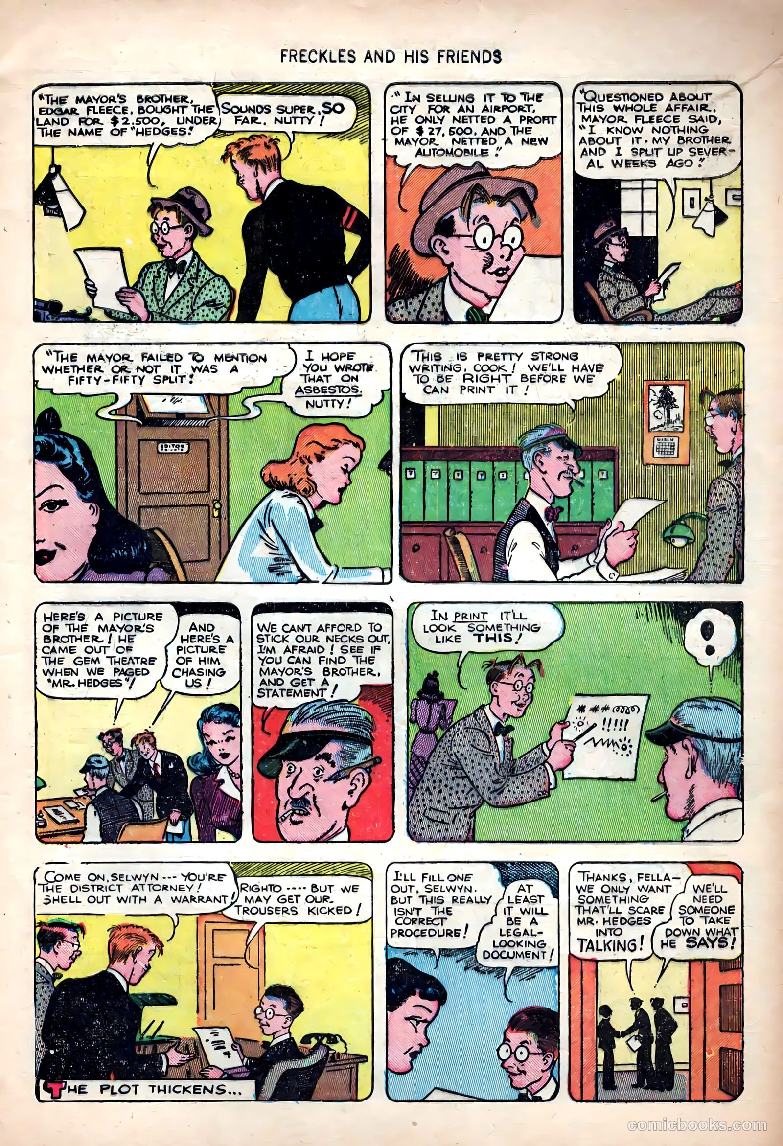 Freckles and His Friends #9 (1949) — page 13 of 52