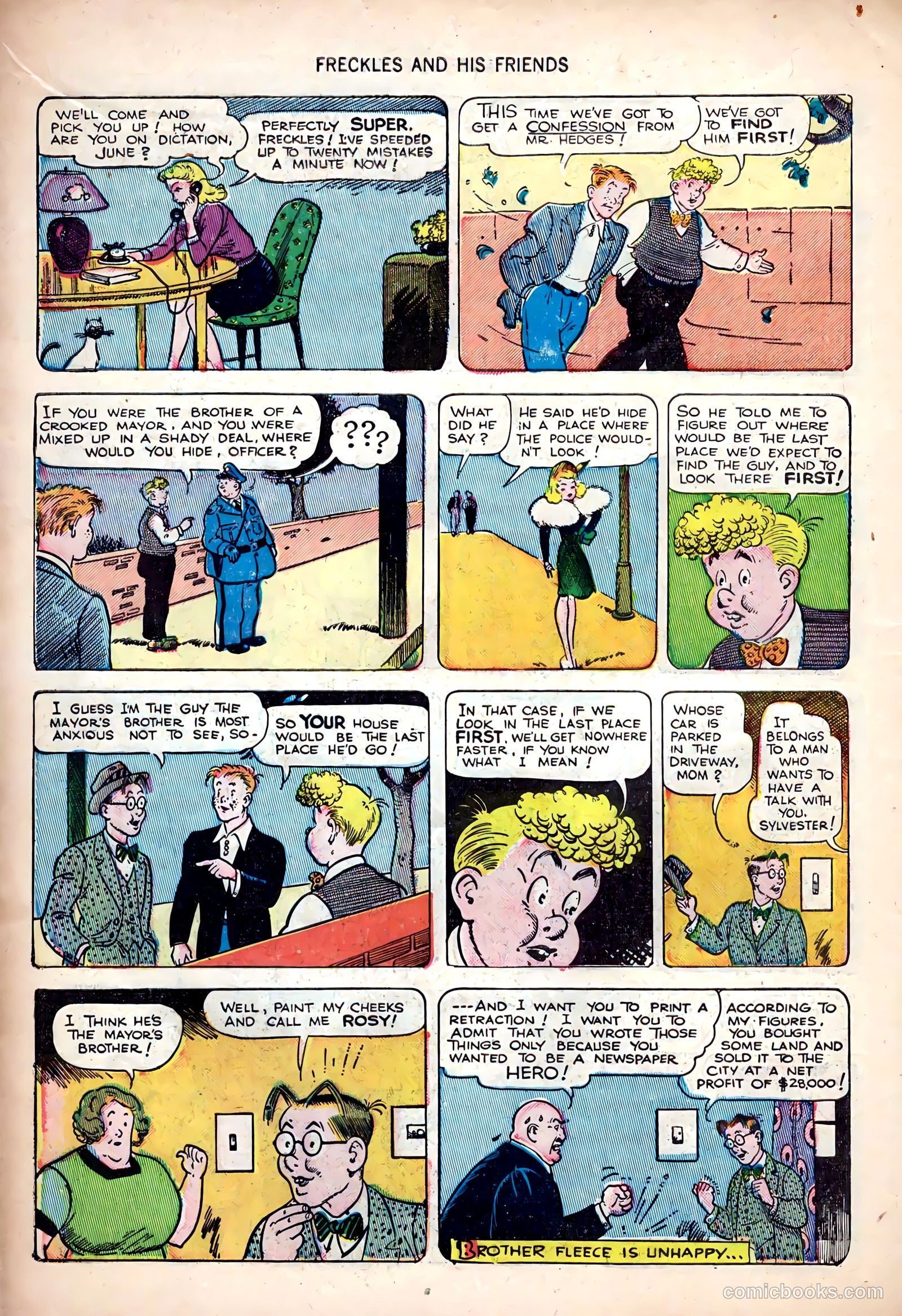 Freckles and His Friends #9 (1949) — page 14 of 52