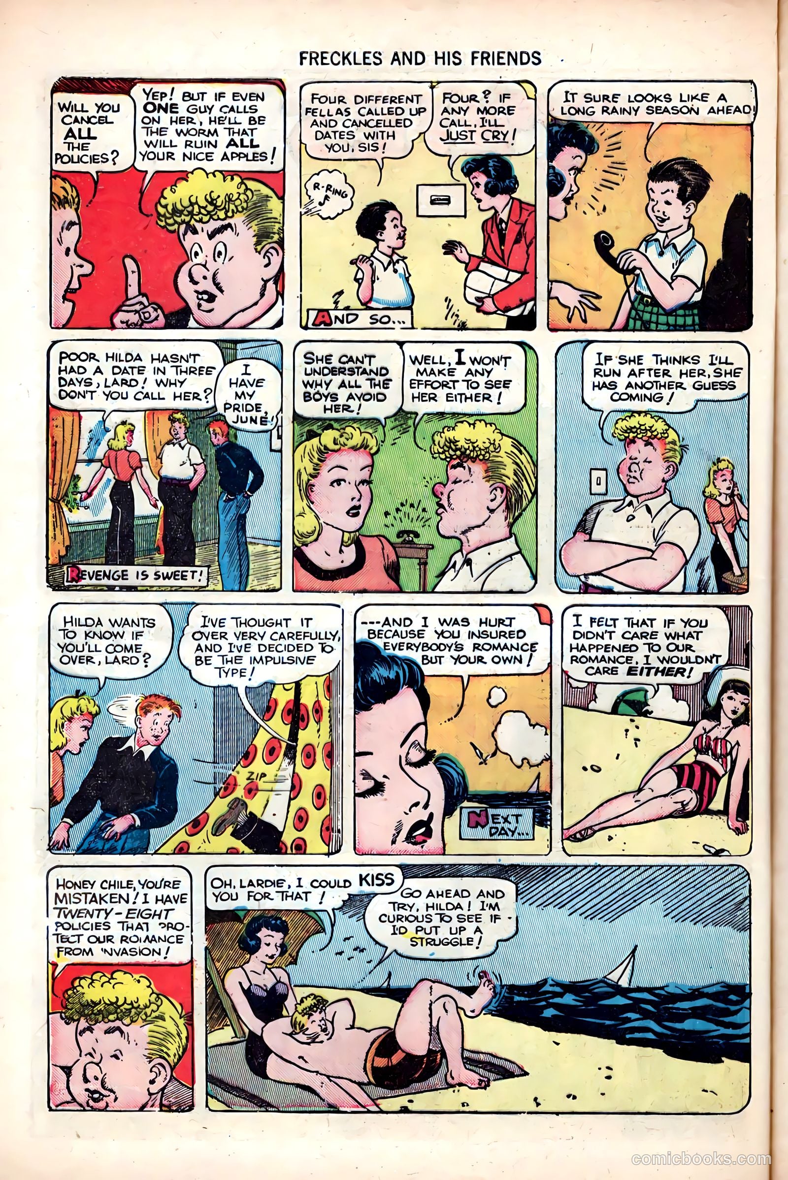 Freckles and His Friends #9 (1949) — page 42 of 52