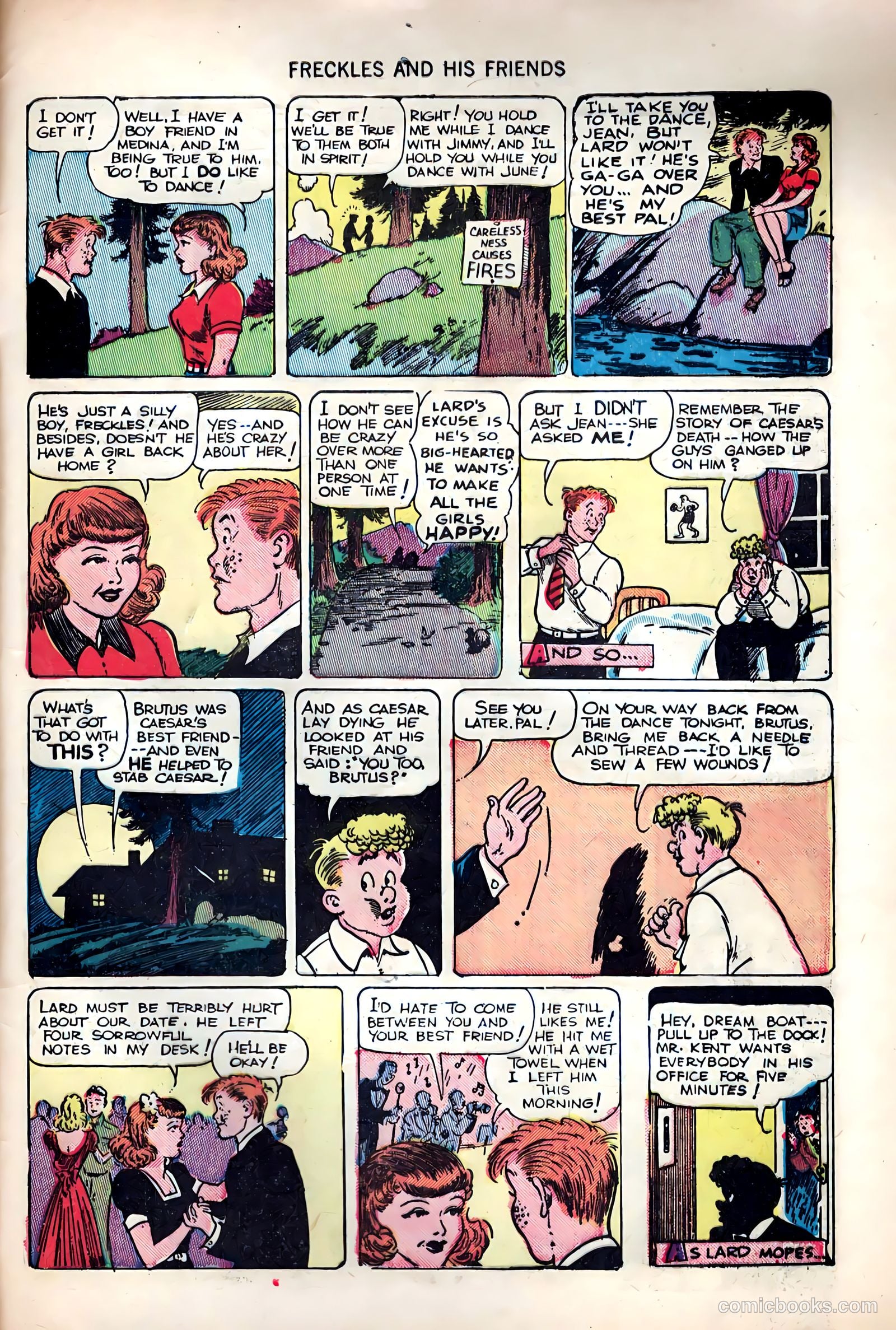 Freckles and His Friends #9 (1949) — page 47 of 52