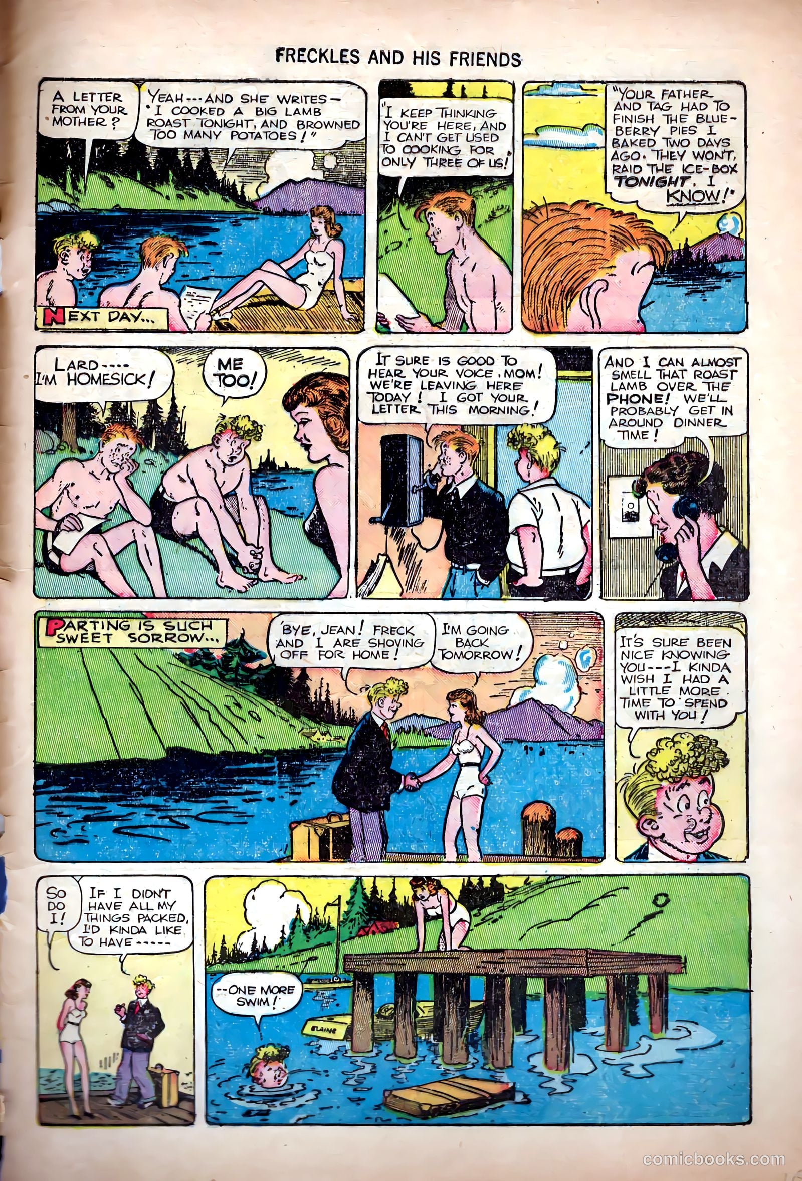 Freckles and His Friends #9 (1949) — page 49 of 52