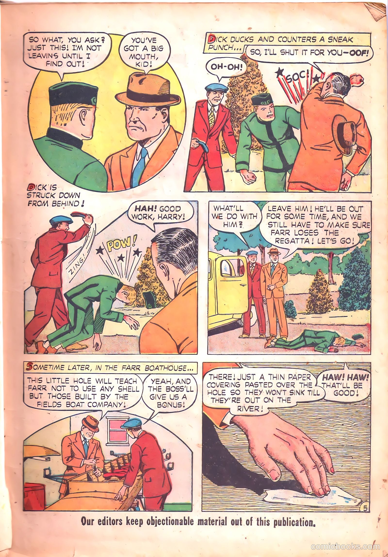 Dick Cole #4 (1948) — page 7 of 36