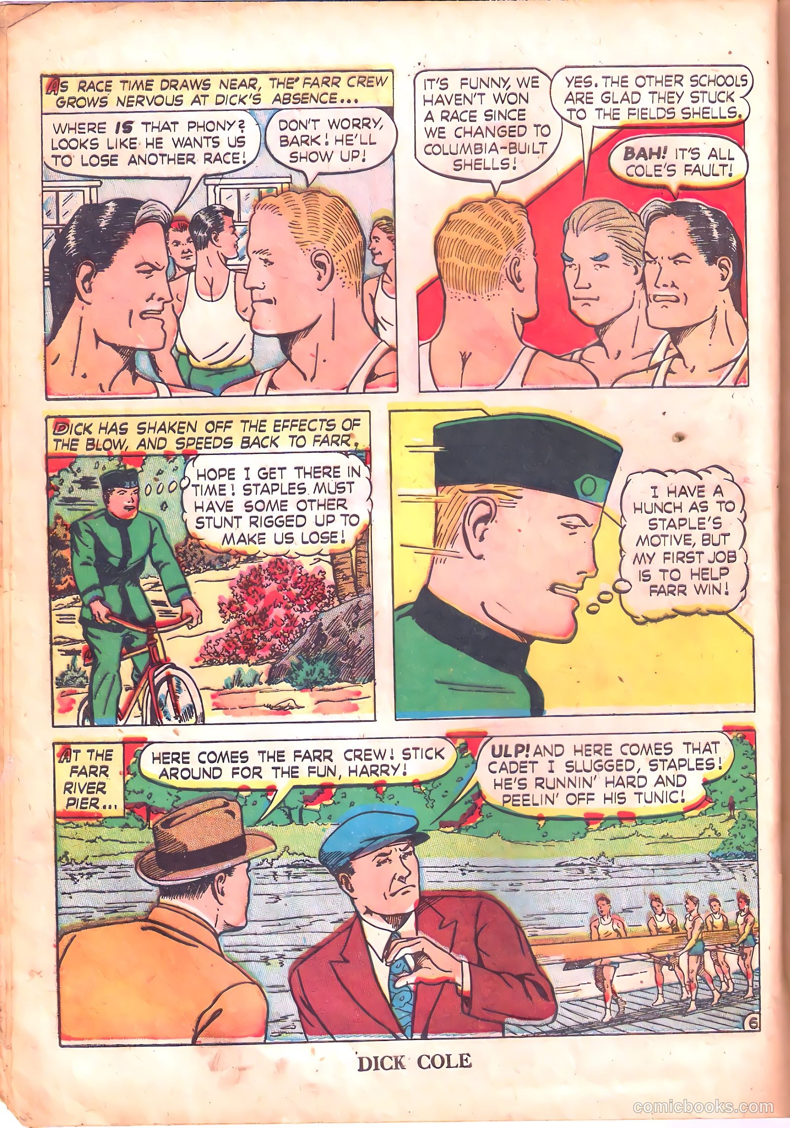 Dick Cole #4 (1948) — page 8 of 36