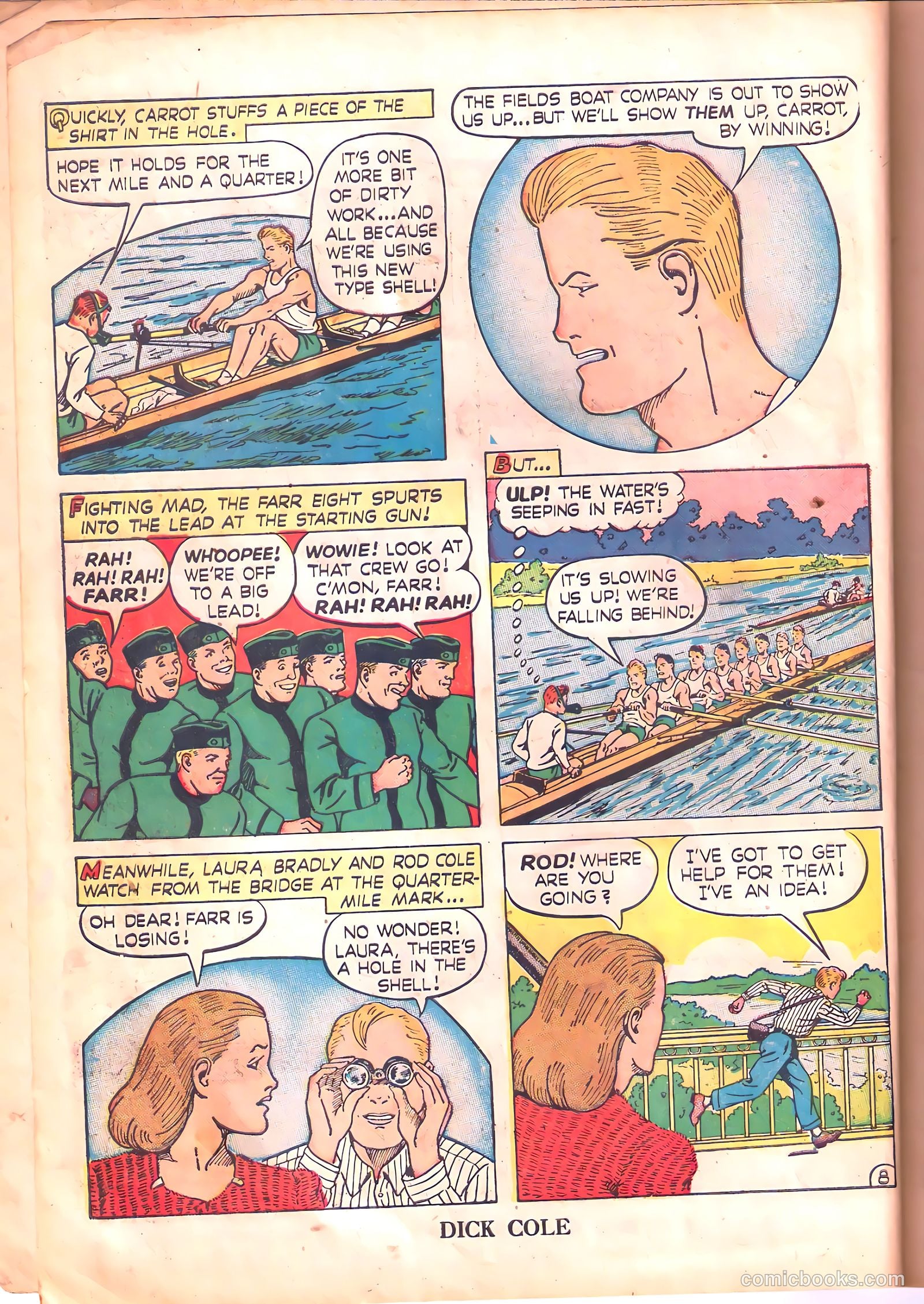 Dick Cole #4 (1948) — page 10 of 36