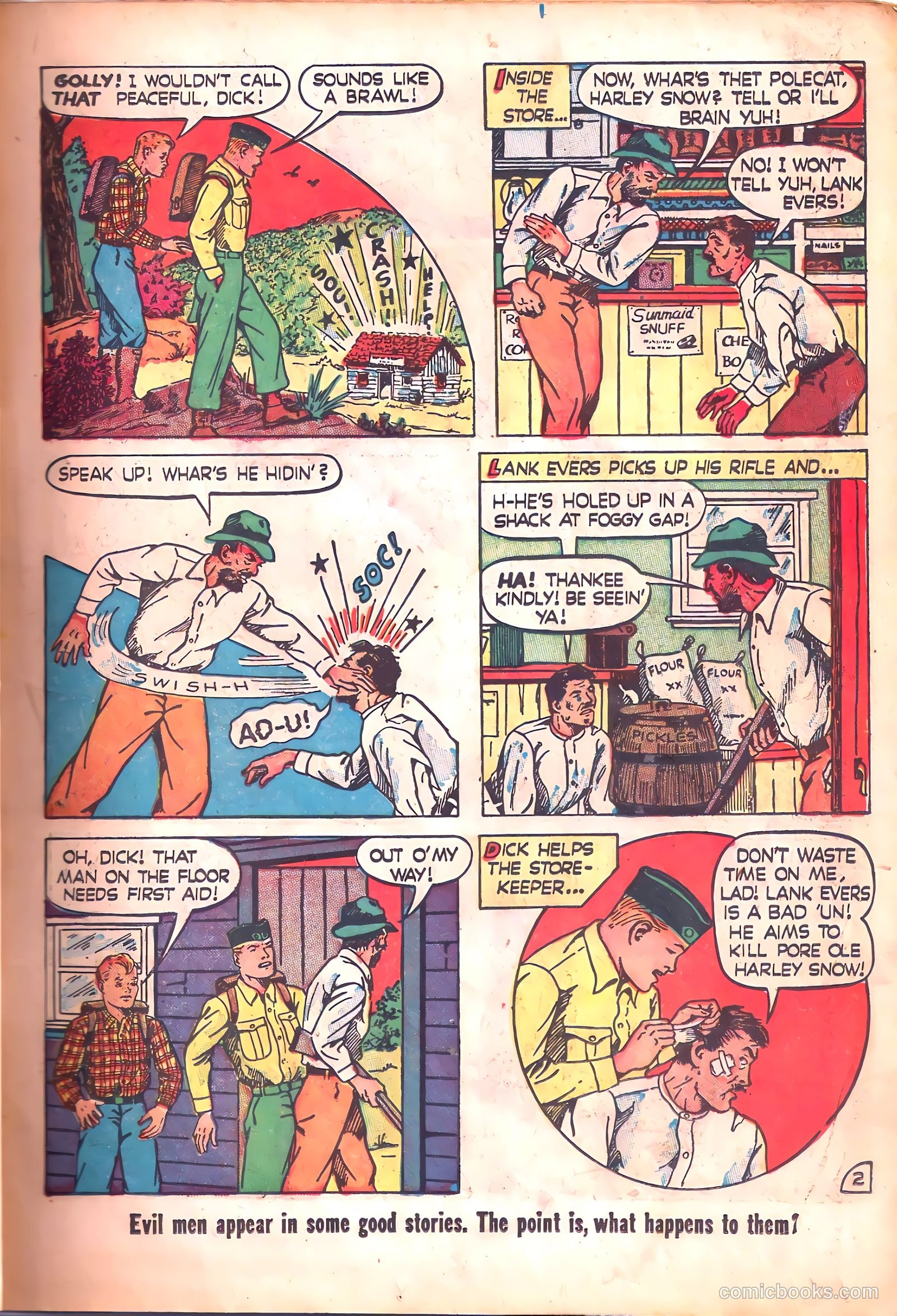 Dick Cole #4 (1948) — page 15 of 36