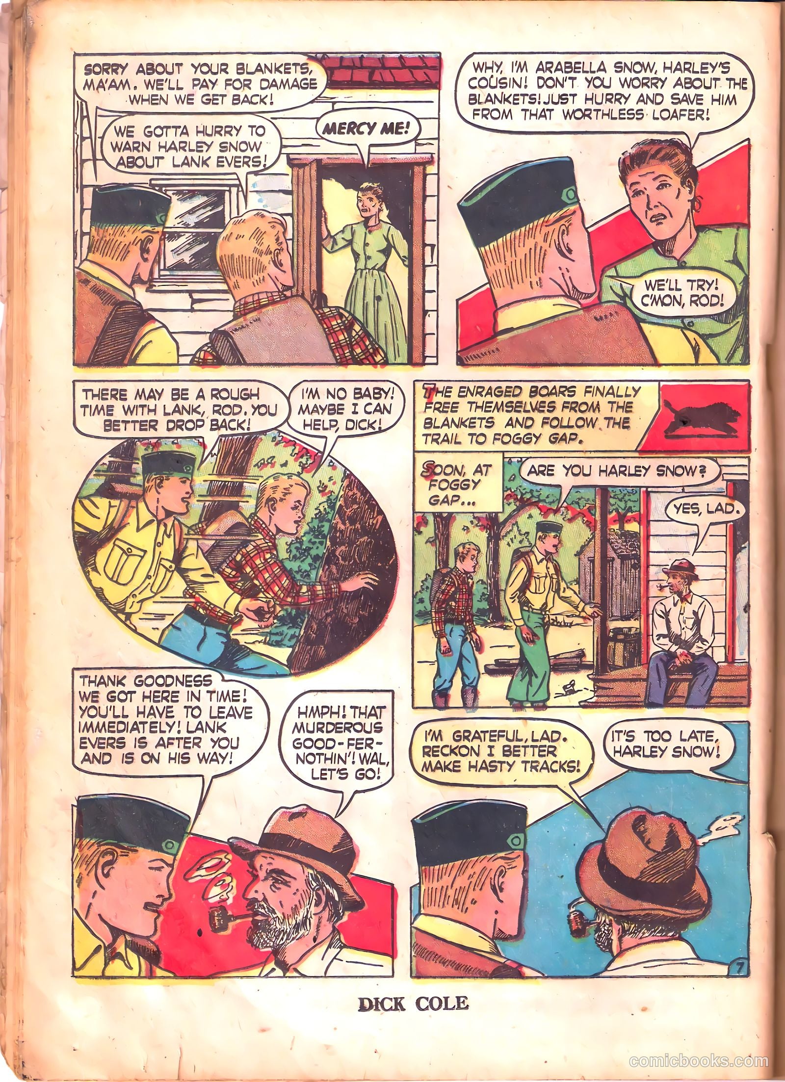 Dick Cole #4 (1948) — page 20 of 36