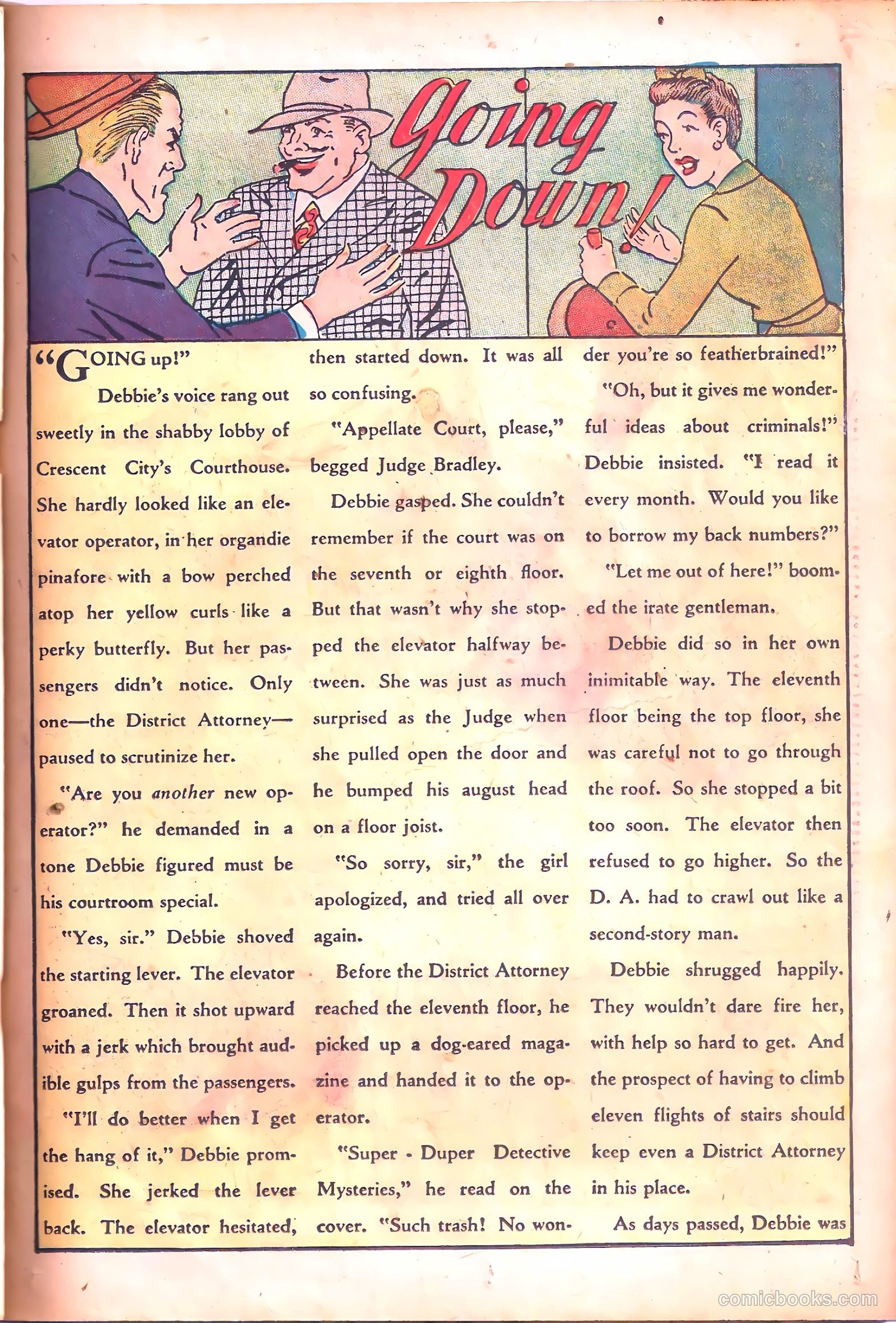 Dick Cole #4 (1948) — page 23 of 36
