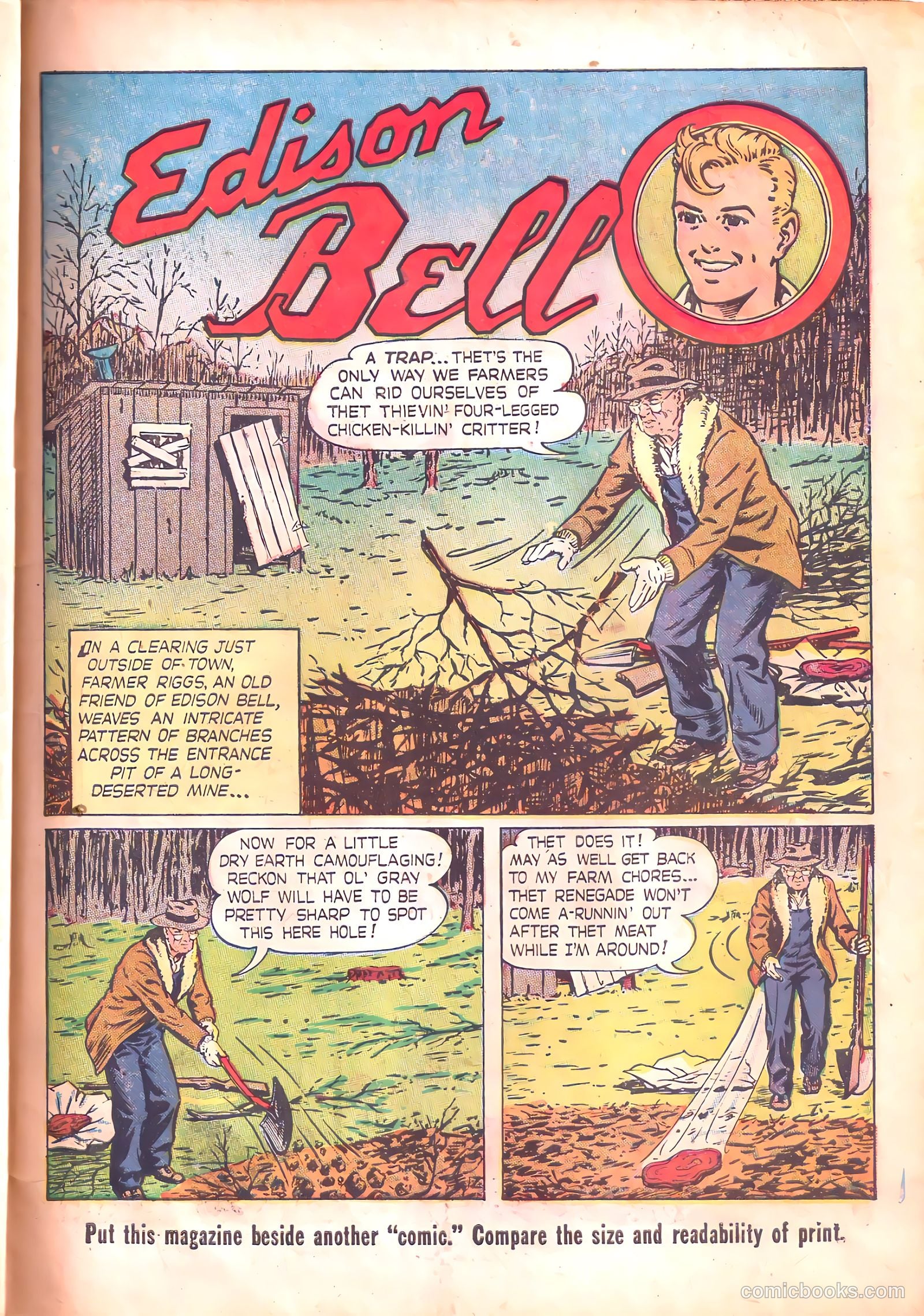 Dick Cole #4 (1948) — page 27 of 36
