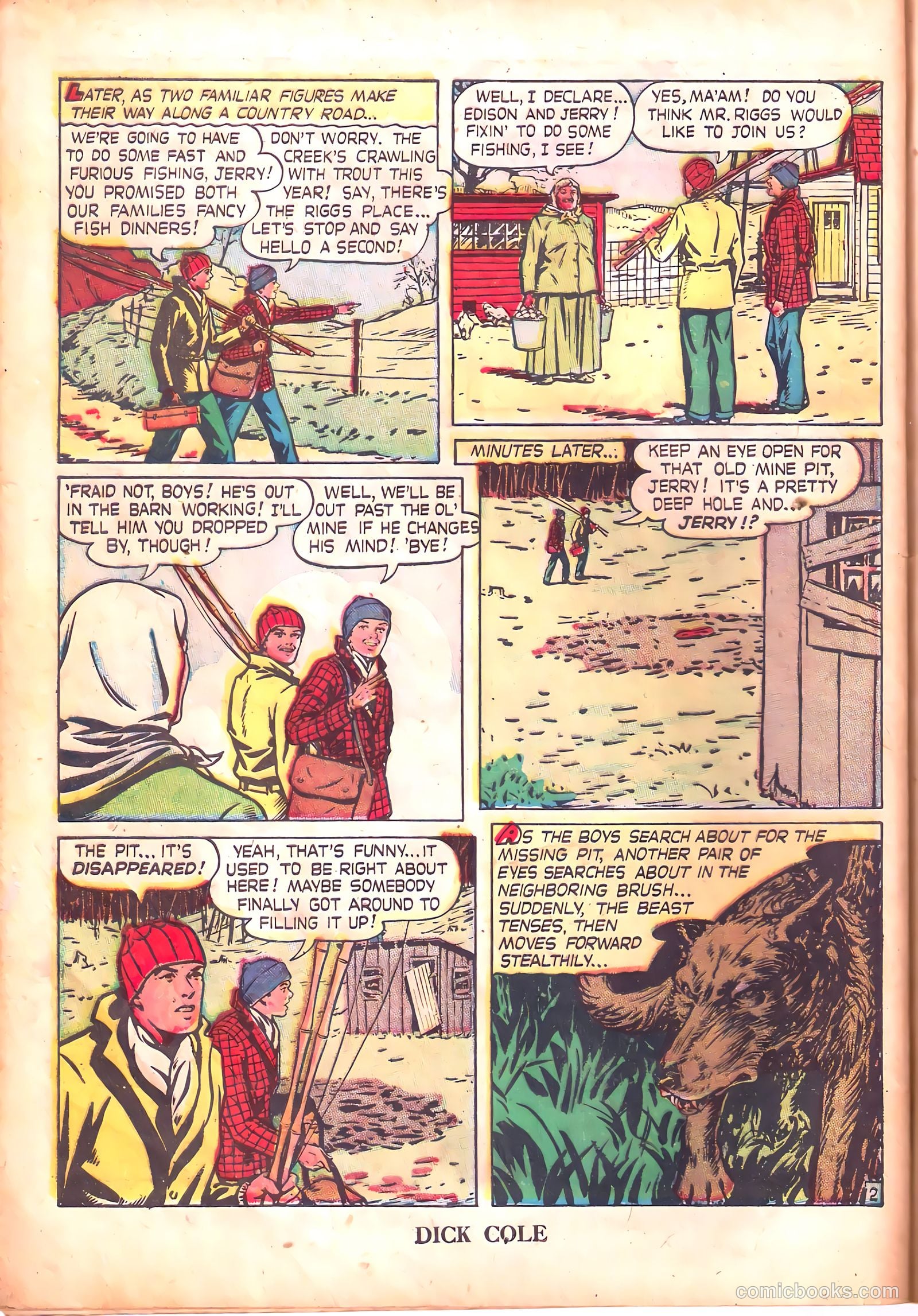 Dick Cole #4 (1948) — page 28 of 36