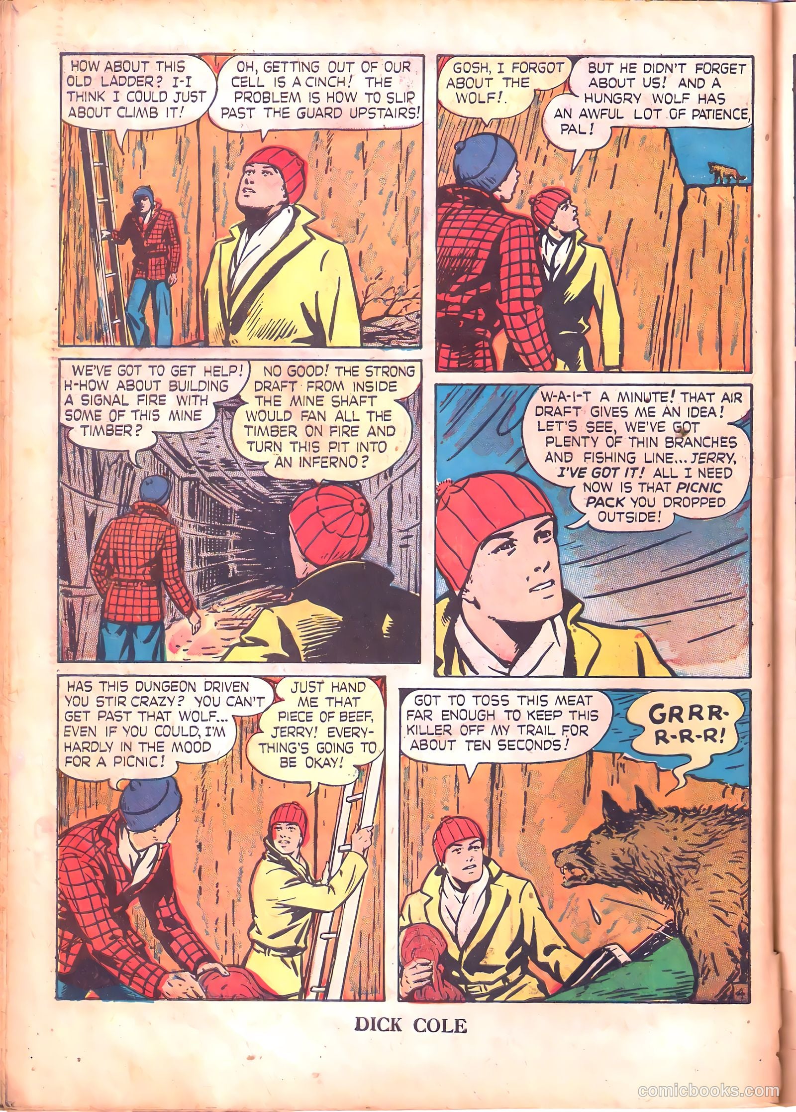 Dick Cole #4 (1948) — page 30 of 36