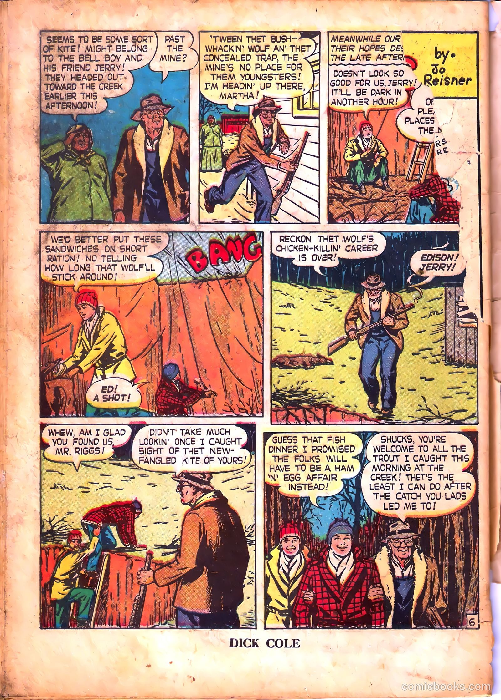 Dick Cole #4 (1948) — page 32 of 36