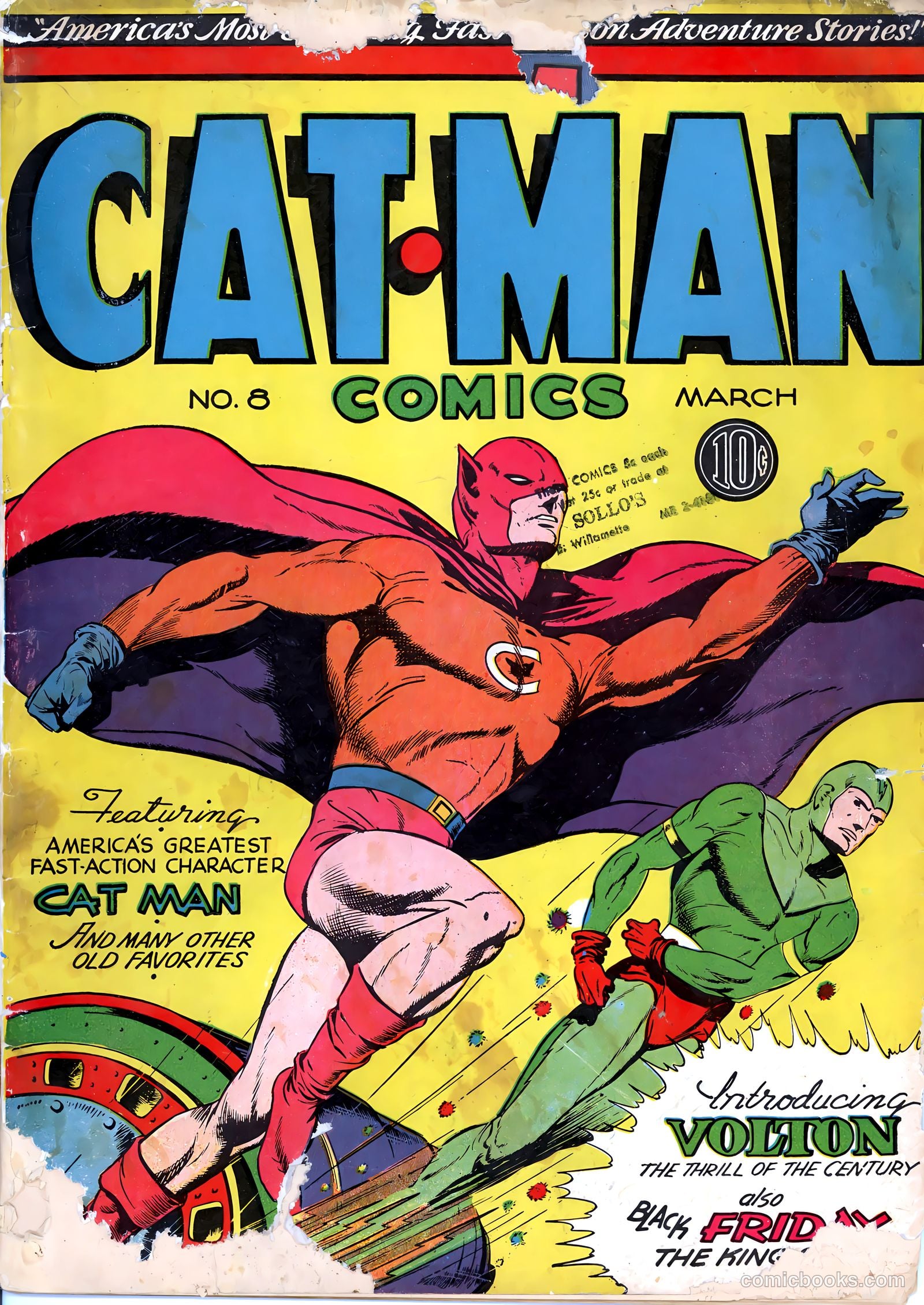 Cat-Man Comics #8